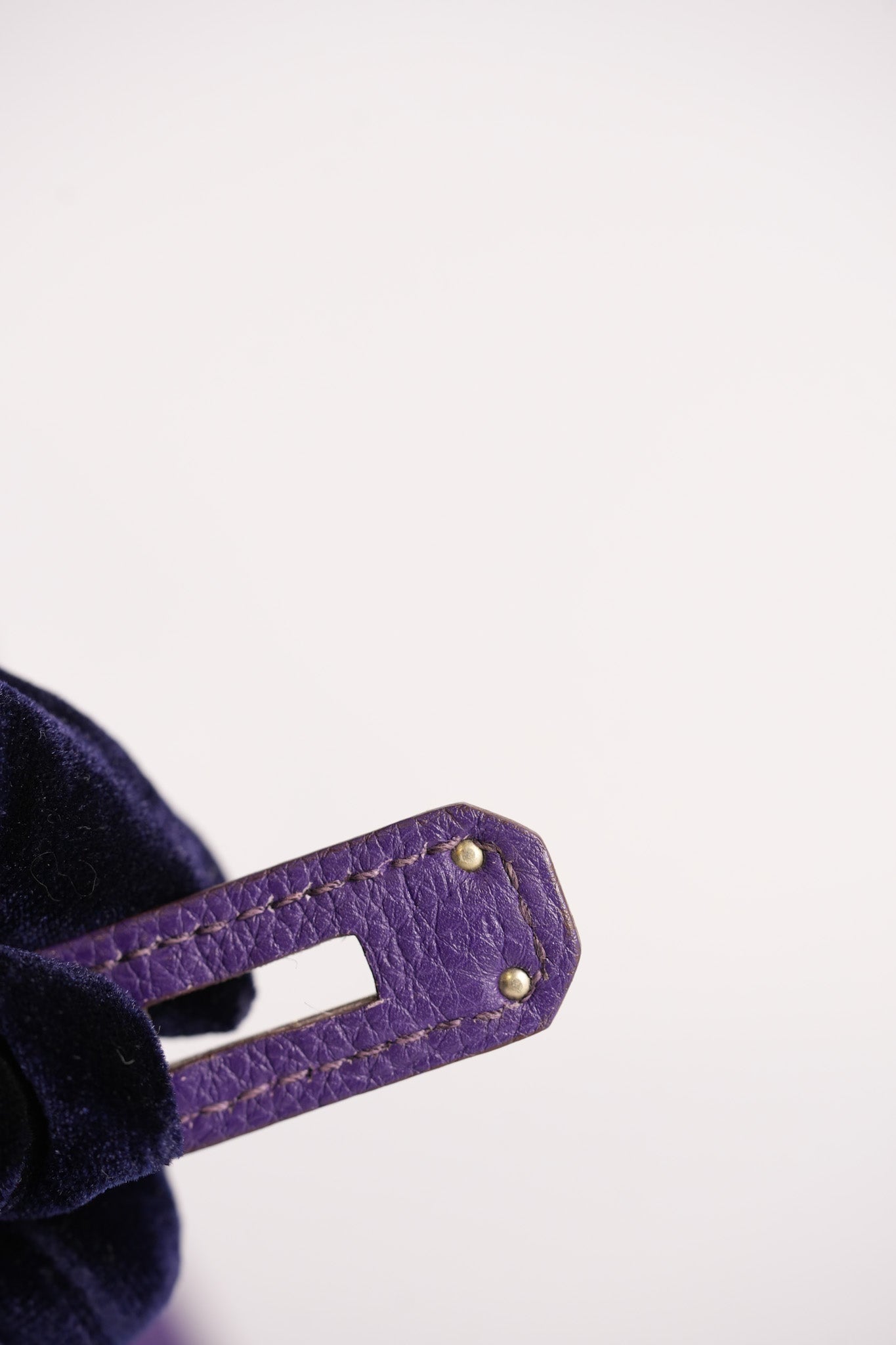 Birkin 30 Retourne in Purple Togo Leather and Palladium Square N (2010) | Purse Maison Luxury Bags Shop