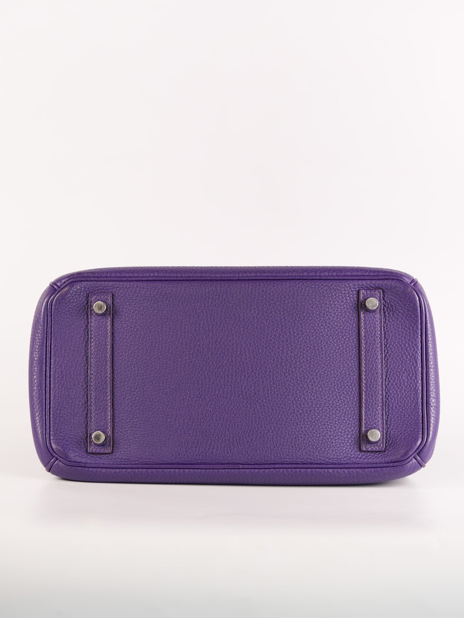 Birkin 30 Retourne in Purple Togo Leather and Palladium Square N (2010) | Purse Maison Luxury Bags Shop