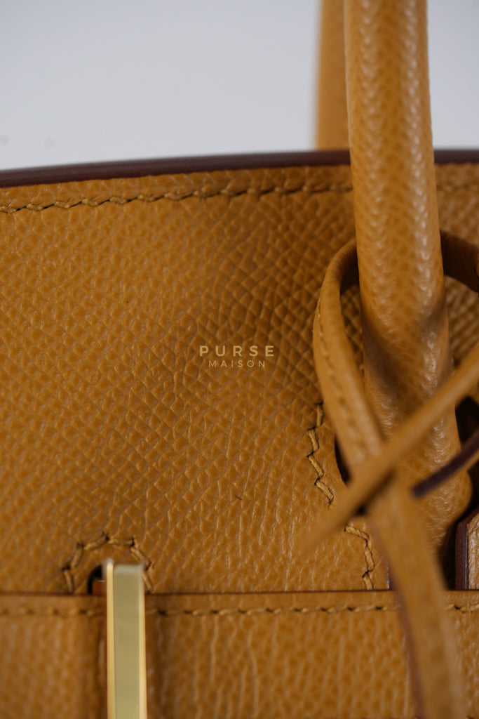 Birkin 30 Sellier Sesame in Epsom Leather and Gold Hardware Stamp Z (2021) | Purse Maison Luxury Bags Shop