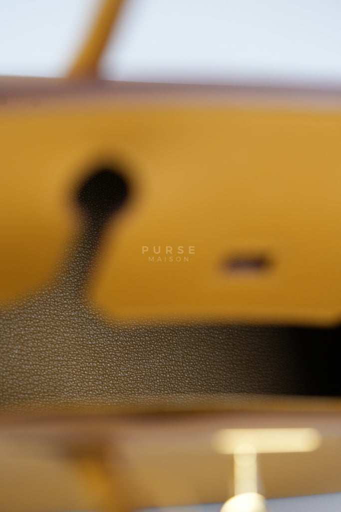 Birkin 30 Sellier Sesame in Epsom Leather and Gold Hardware Stamp Z (2021) | Purse Maison Luxury Bags Shop