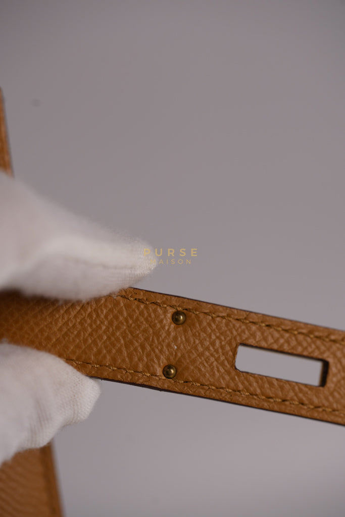 Birkin 30 Sellier Sesame in Epsom Leather and Gold Hardware Stamp Z (2021) | Purse Maison Luxury Bags Shop