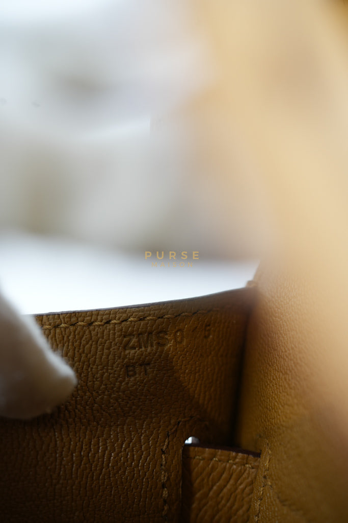 Birkin 30 Sellier Sesame in Epsom Leather and Gold Hardware Stamp Z (2021) | Purse Maison Luxury Bags Shop