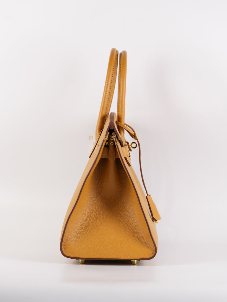 Birkin 30 Sellier Sesame in Epsom Leather and Gold Hardware Stamp Z (2021) | Purse Maison Luxury Bags Shop