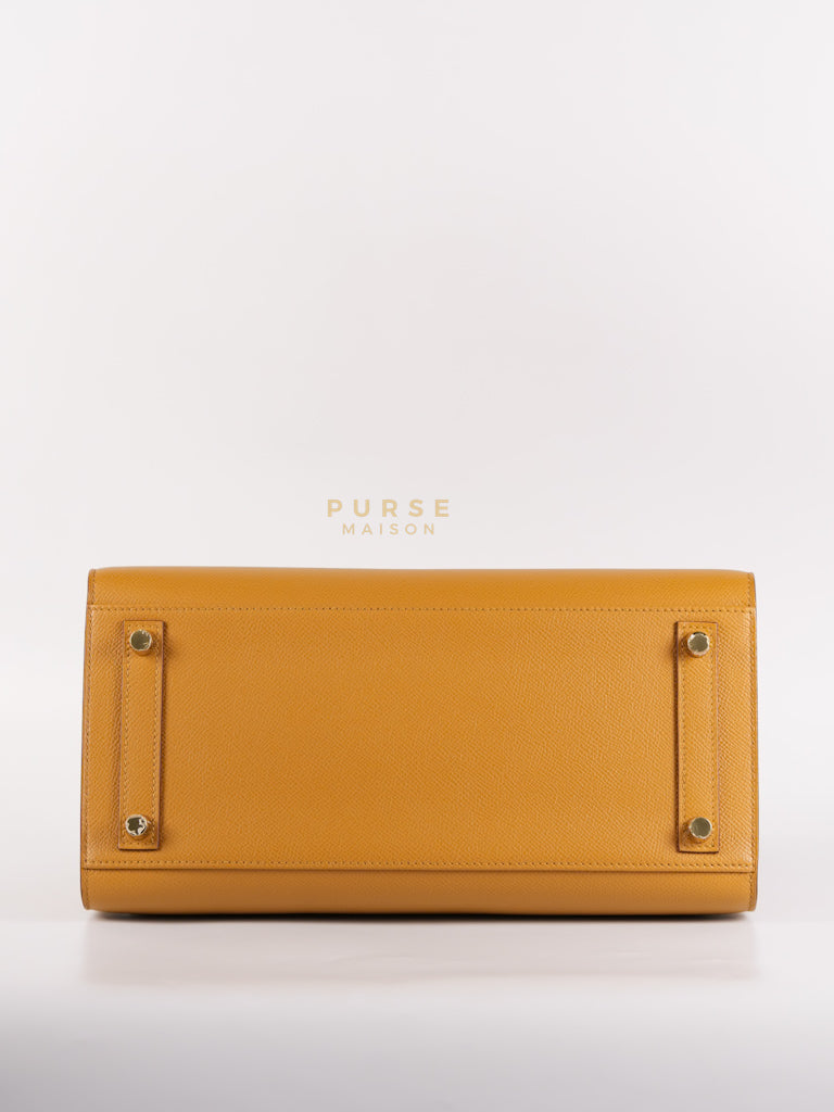 Birkin 30 Sellier Sesame in Epsom Leather and Gold Hardware Stamp Z (2021) | Purse Maison Luxury Bags Shop