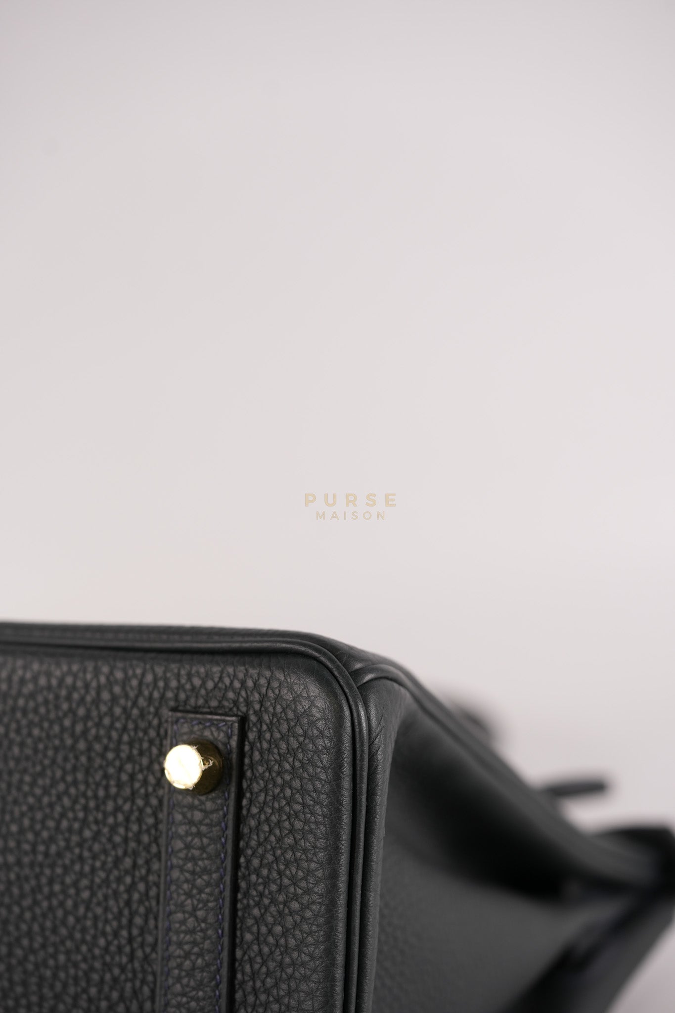 Birkin 30 Vert Rousseau in Togo Leather and Gold Hardware Stamp D (2019) | Purse Maison Luxury Bags Shop