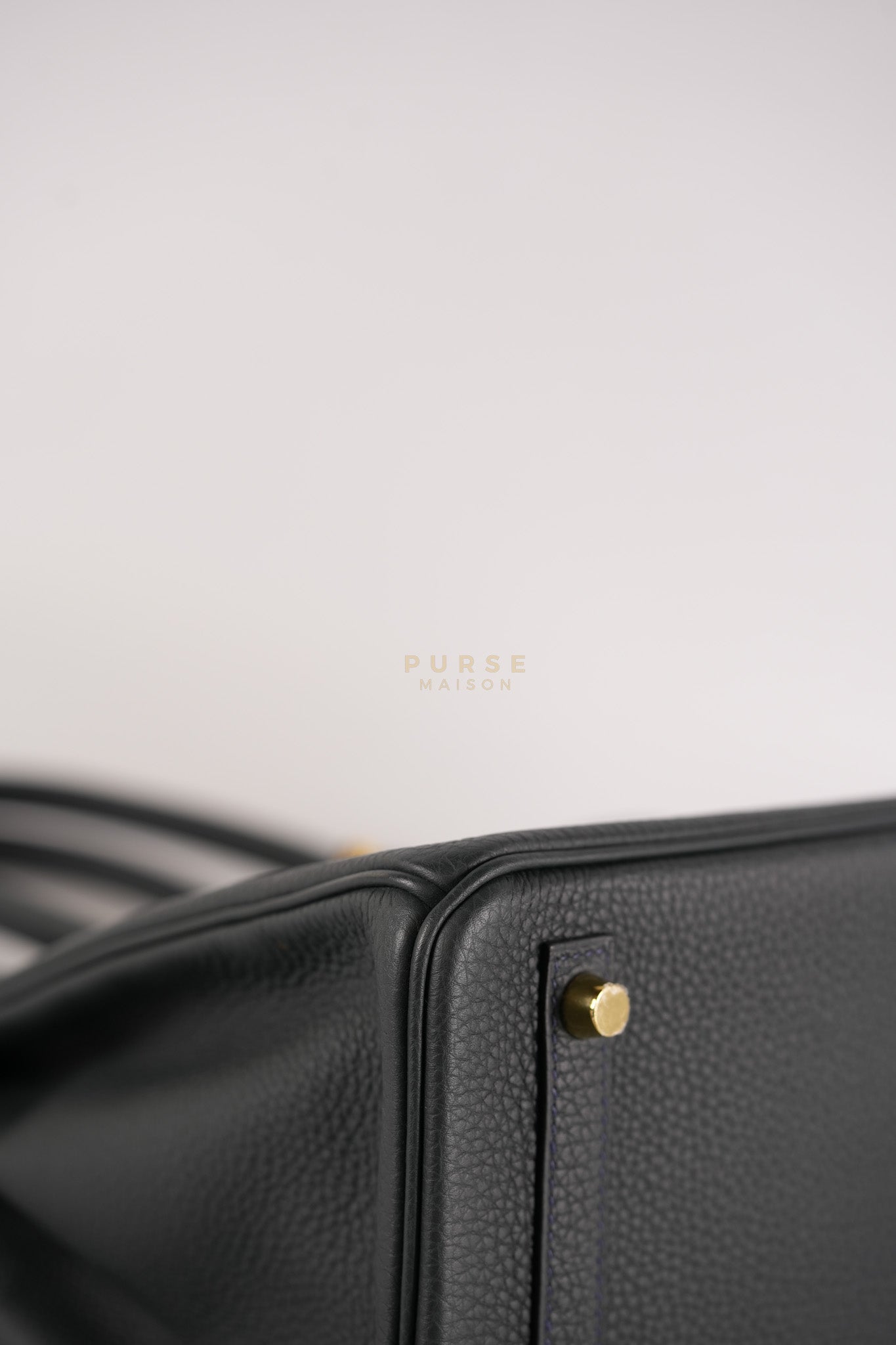 Birkin 30 Vert Rousseau in Togo Leather and Gold Hardware Stamp D (2019) | Purse Maison Luxury Bags Shop