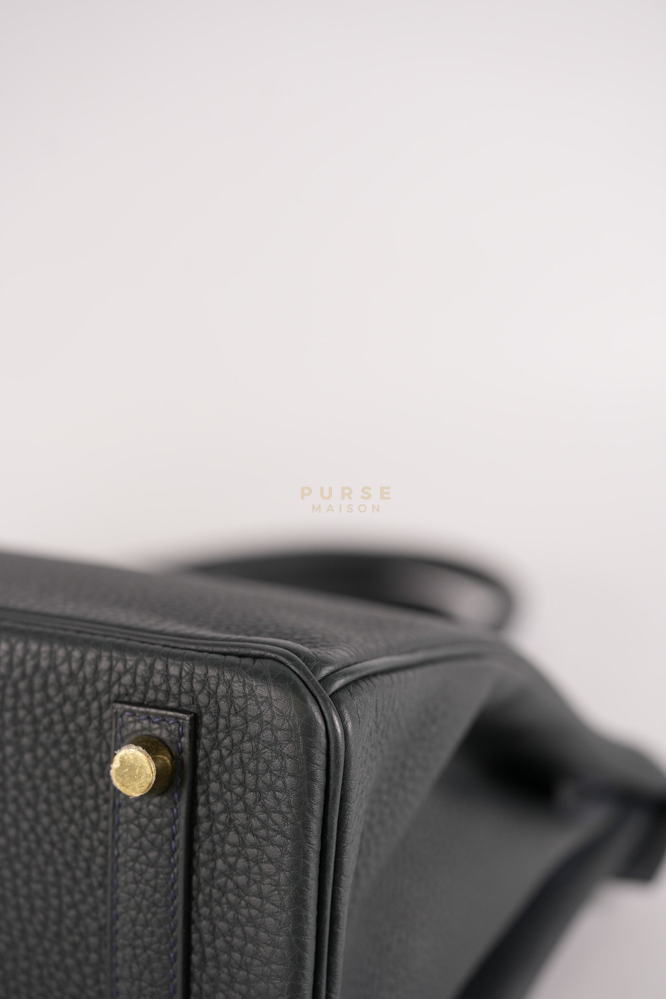 Birkin 30 Vert Rousseau in Togo Leather and Gold Hardware Stamp D (2019) | Purse Maison Luxury Bags Shop