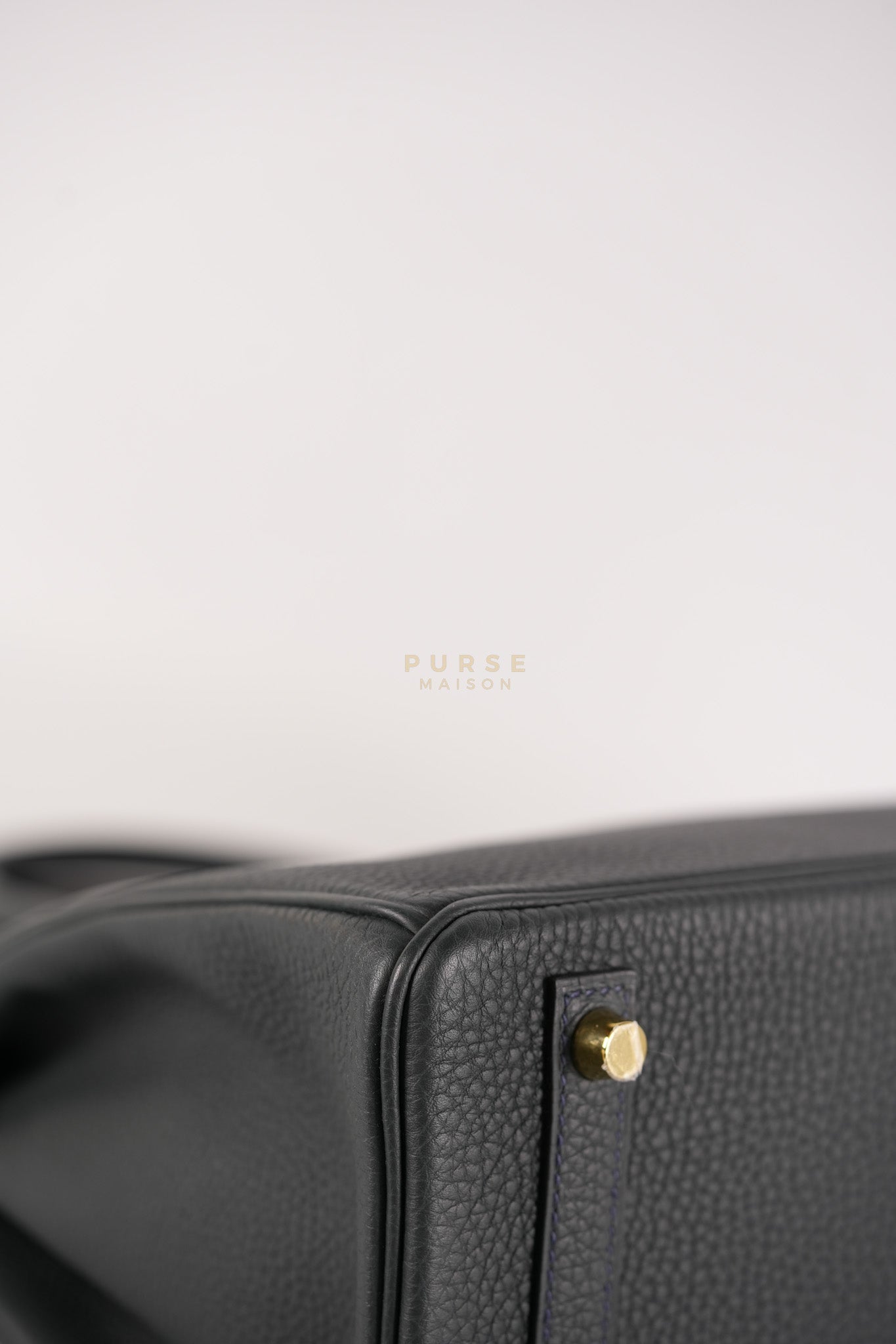 Birkin 30 Vert Rousseau in Togo Leather and Gold Hardware Stamp D (2019) | Purse Maison Luxury Bags Shop