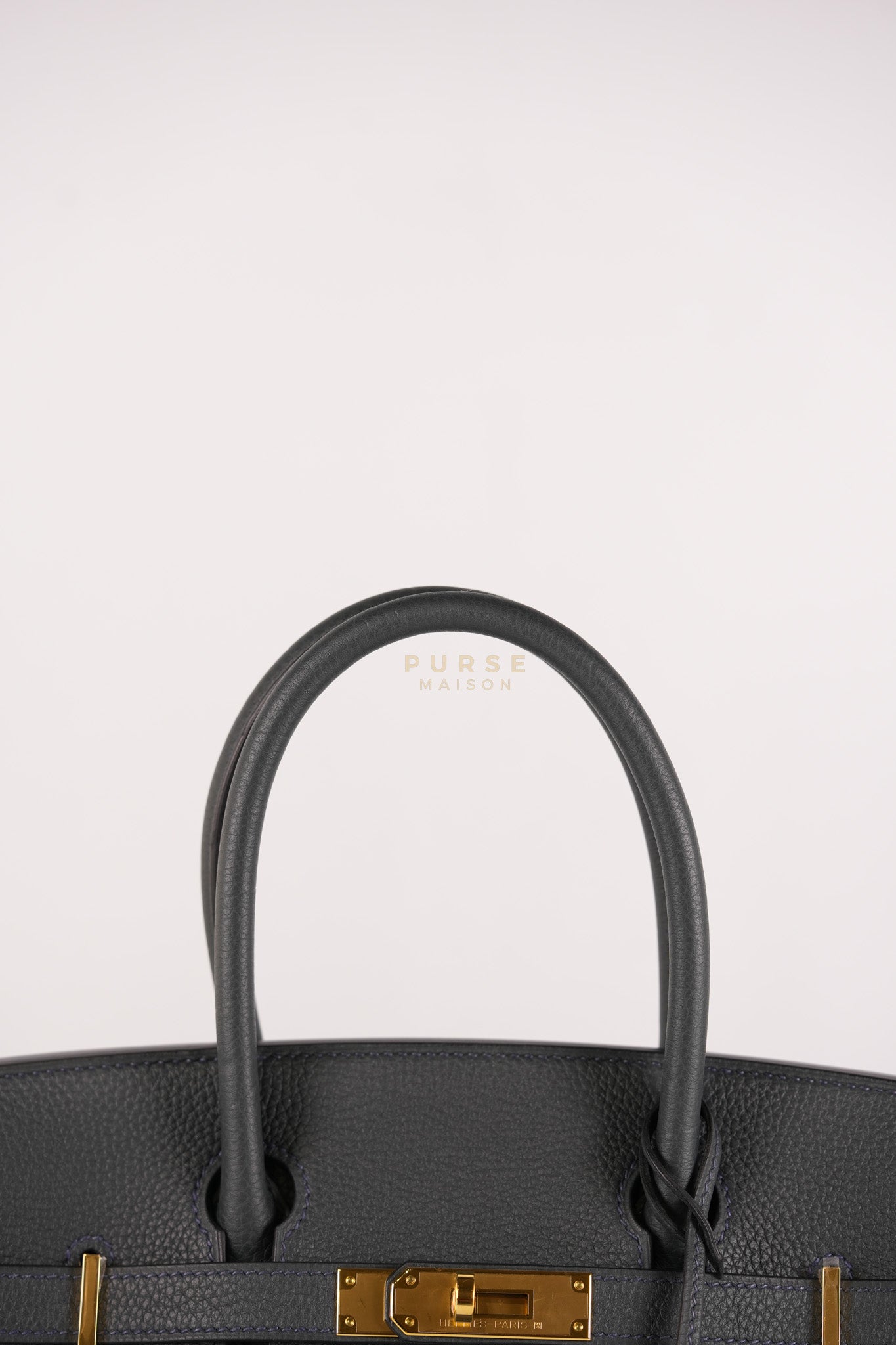 Birkin 30 Vert Rousseau in Togo Leather and Gold Hardware Stamp D (2019) | Purse Maison Luxury Bags Shop