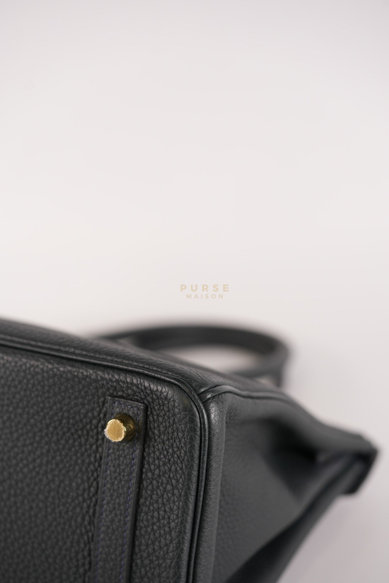 Birkin 30 Vert Rousseau in Togo Leather and Gold Hardware Stamp D (2019) | Purse Maison Luxury Bags Shop