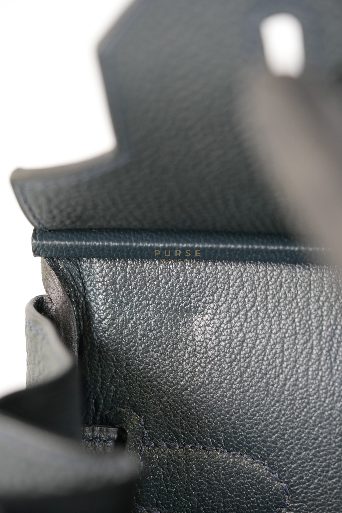 Birkin 30 Vert Rousseau in Togo Leather and Gold Hardware Stamp D (2019) | Purse Maison Luxury Bags Shop