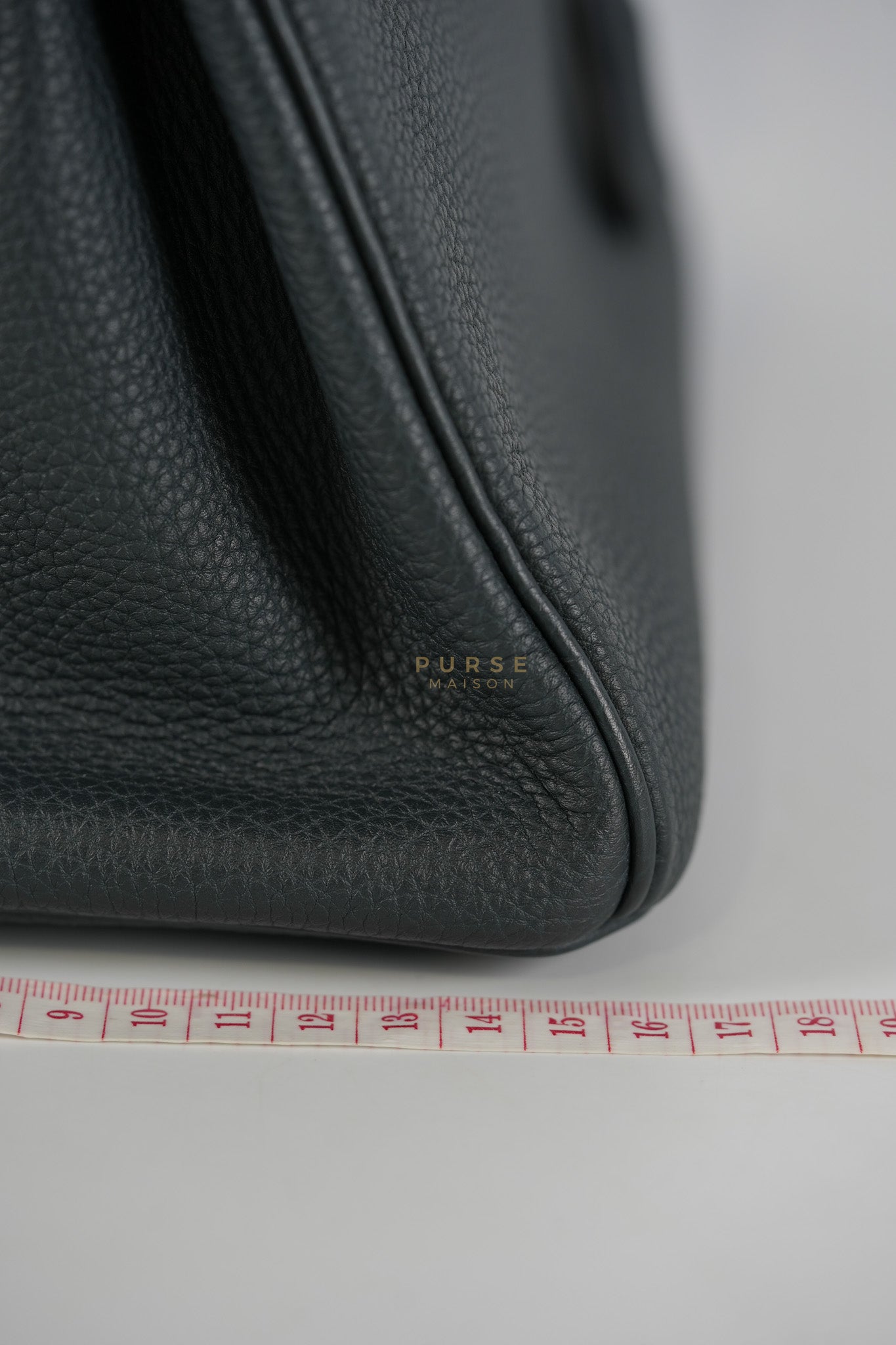 Birkin 30 Vert Rousseau in Togo Leather and Gold Hardware Stamp D (2019) | Purse Maison Luxury Bags Shop