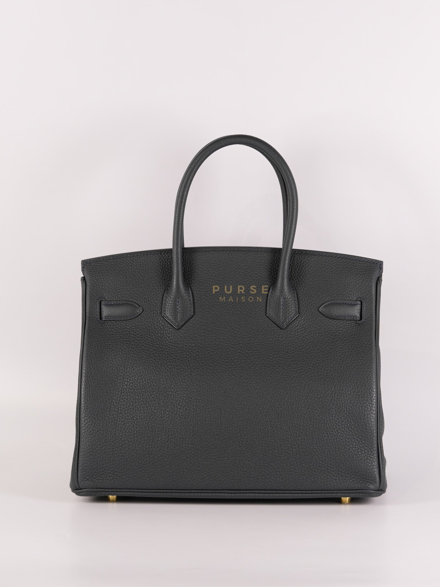 Birkin 30 Vert Rousseau in Togo Leather and Gold Hardware Stamp D (2019) | Purse Maison Luxury Bags Shop