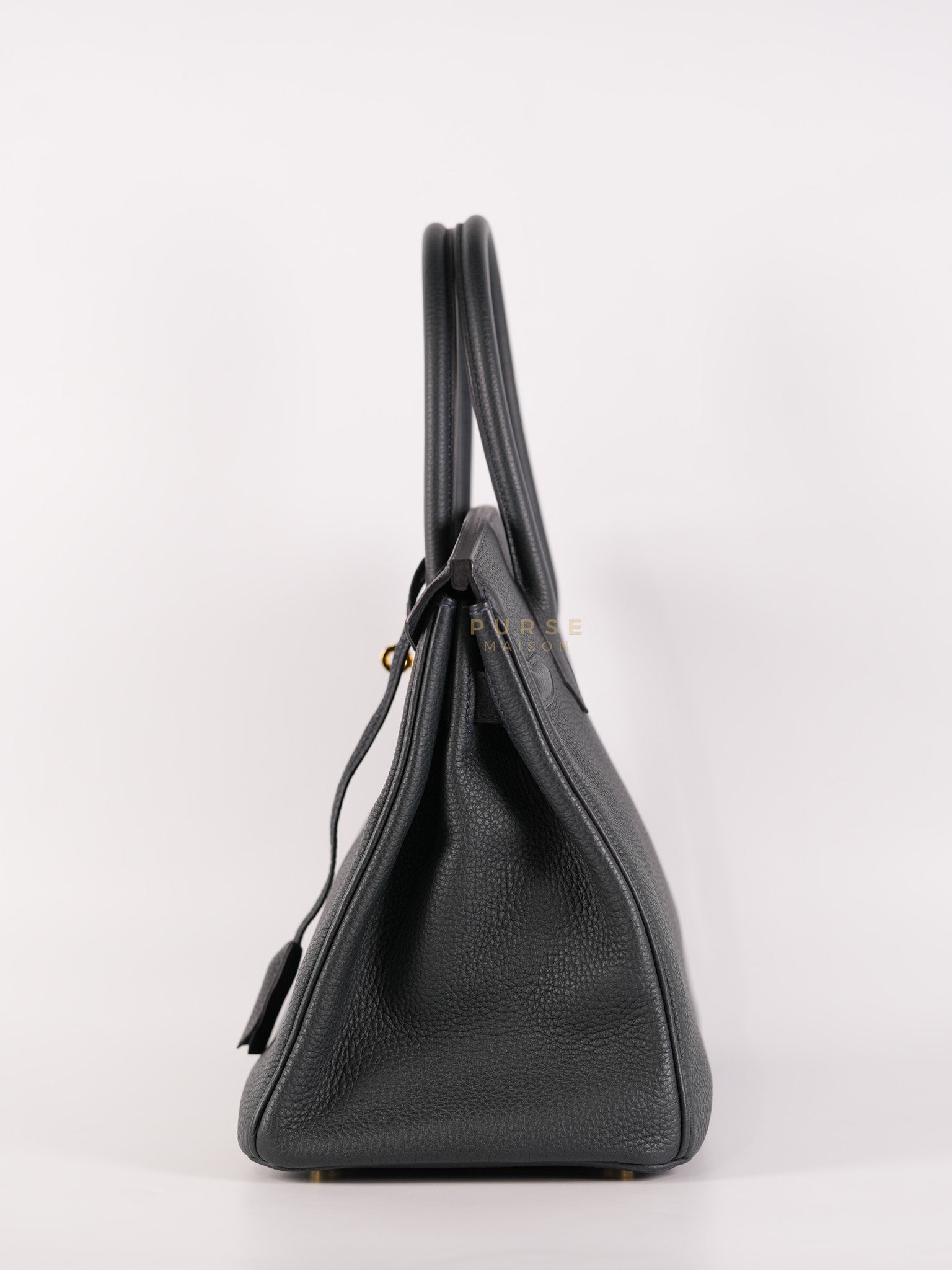 Birkin 30 Vert Rousseau in Togo Leather and Gold Hardware Stamp D (2019) | Purse Maison Luxury Bags Shop