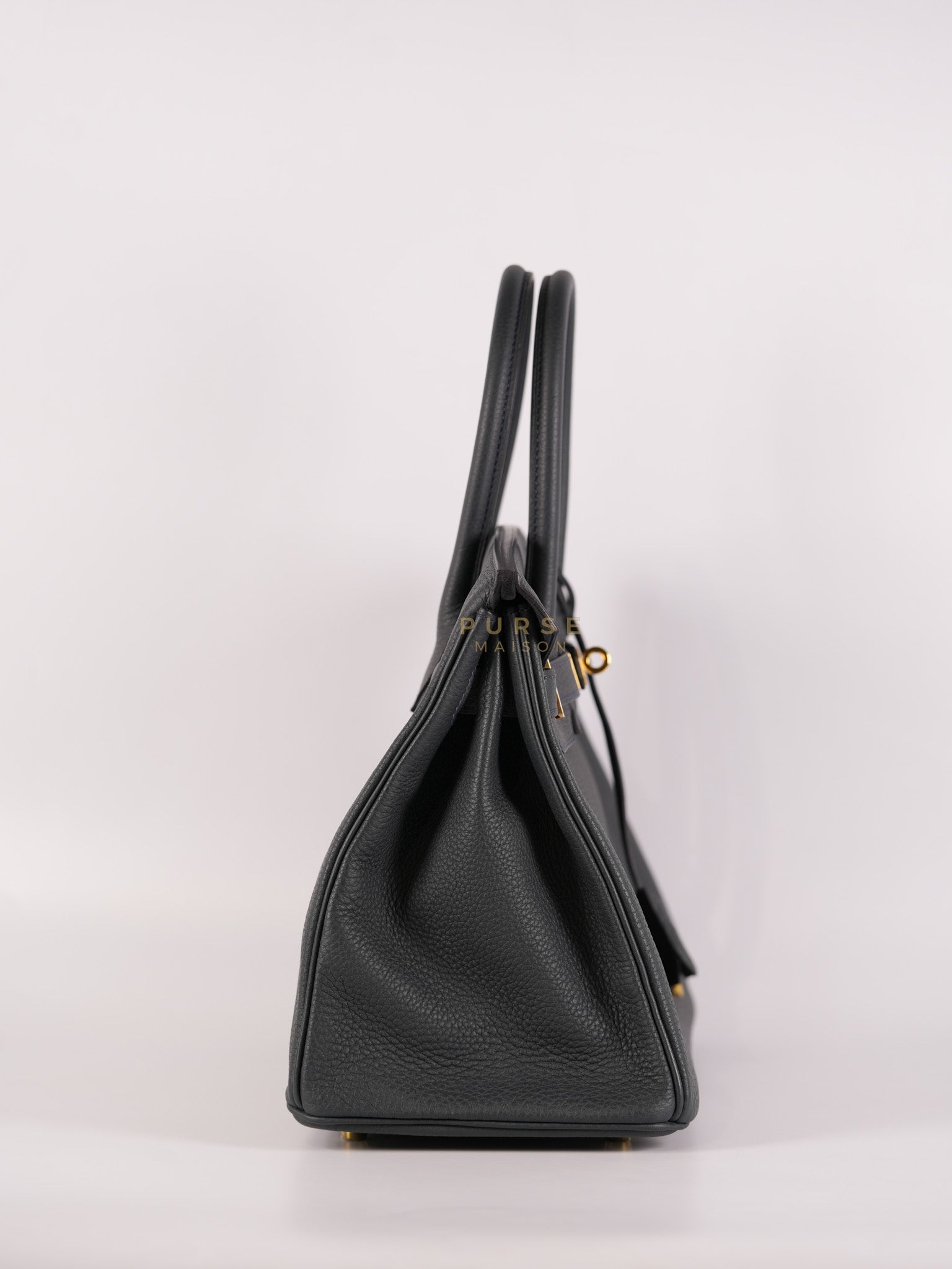 Birkin 30 Vert Rousseau in Togo Leather and Gold Hardware Stamp D (2019) | Purse Maison Luxury Bags Shop