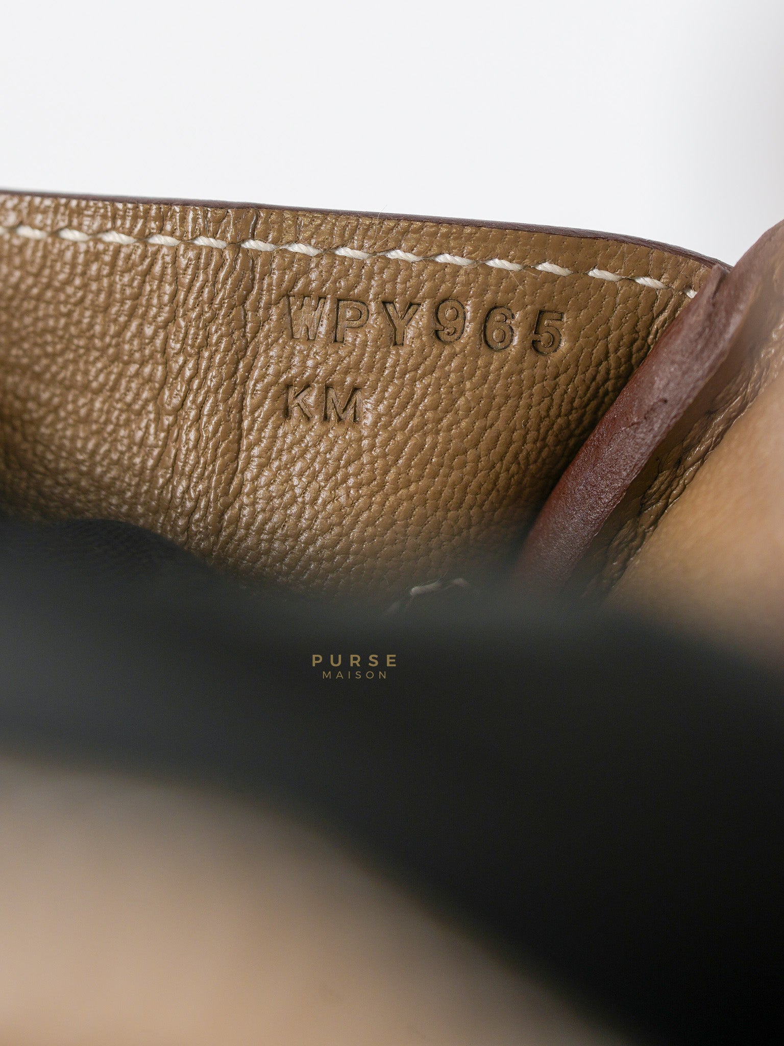 Birkin The Shoulder Retourne in Etoupe Evercolor Leather With Palladium Hardware Stamp W (2024) | Purse Maison Luxury Bags Shop