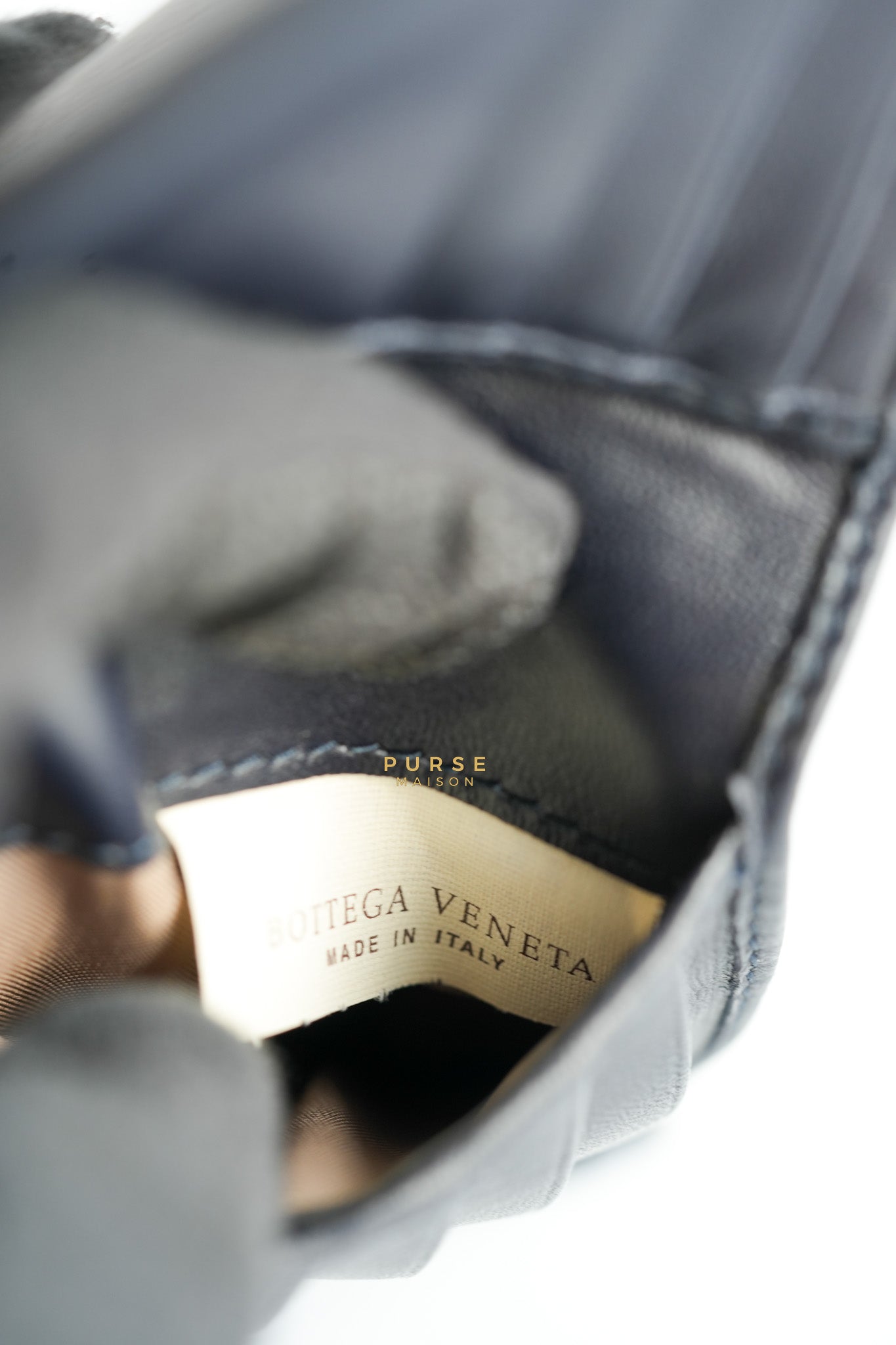 Black Bi-Fold Wallet for Men | Purse Maison Luxury Bags Shop