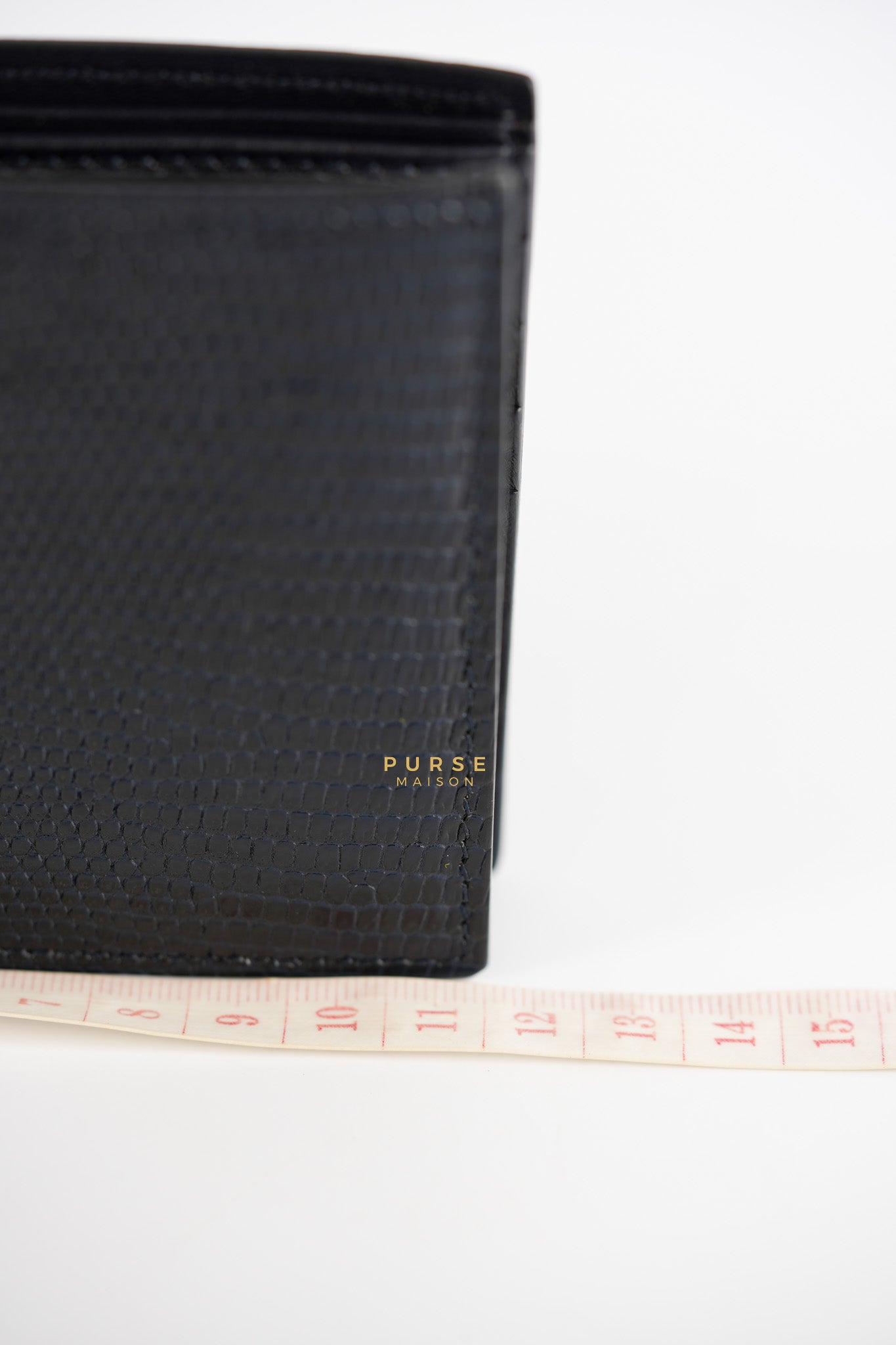 Black Bi-Fold Wallet for Men | Purse Maison Luxury Bags Shop