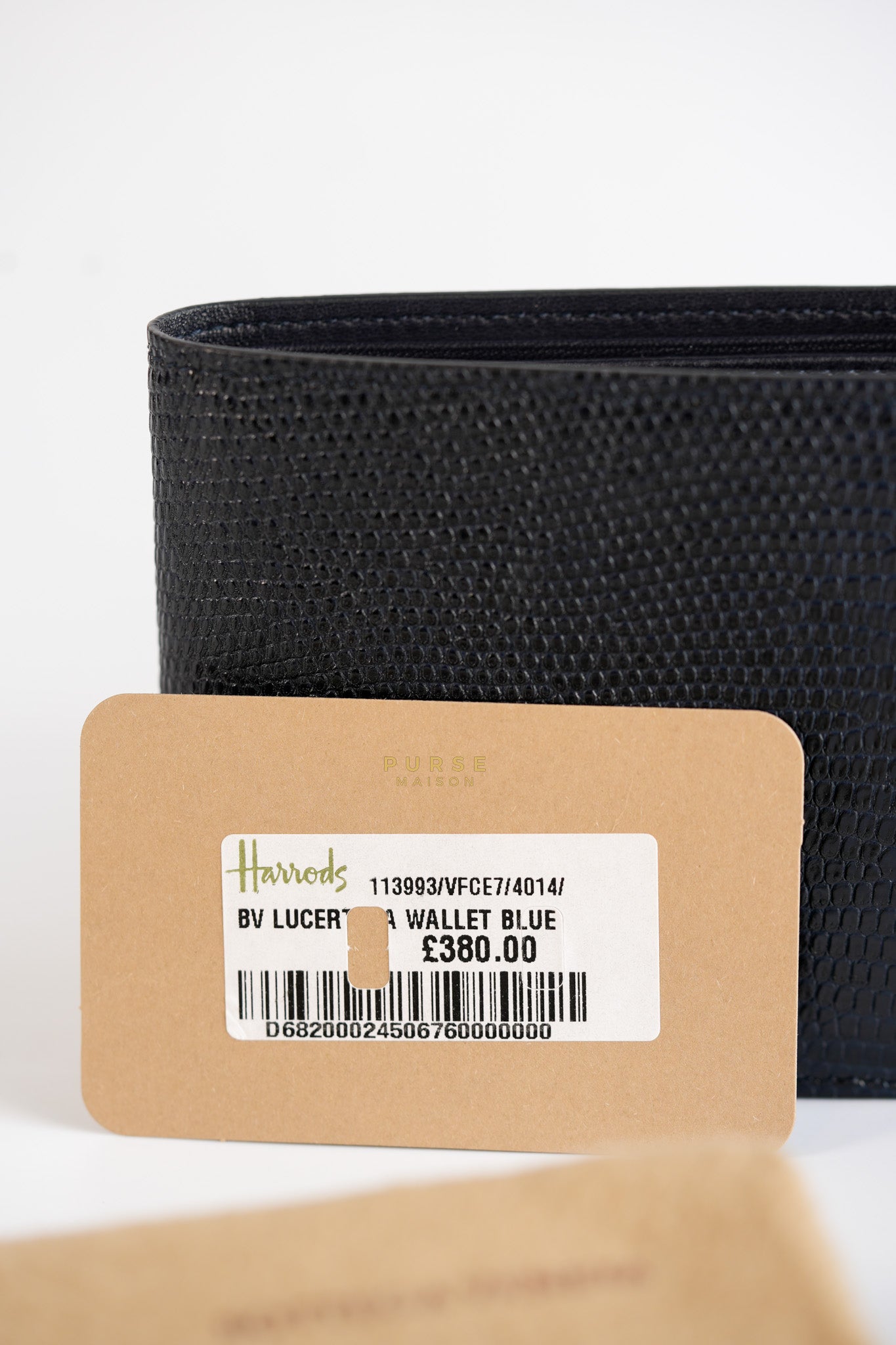 Black Bi-Fold Wallet for Men | Purse Maison Luxury Bags Shop