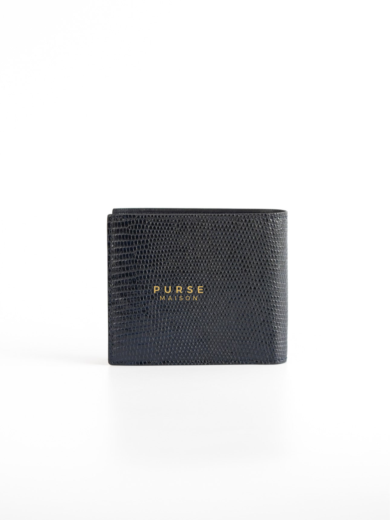 Black Bi-Fold Wallet for Men | Purse Maison Luxury Bags Shop