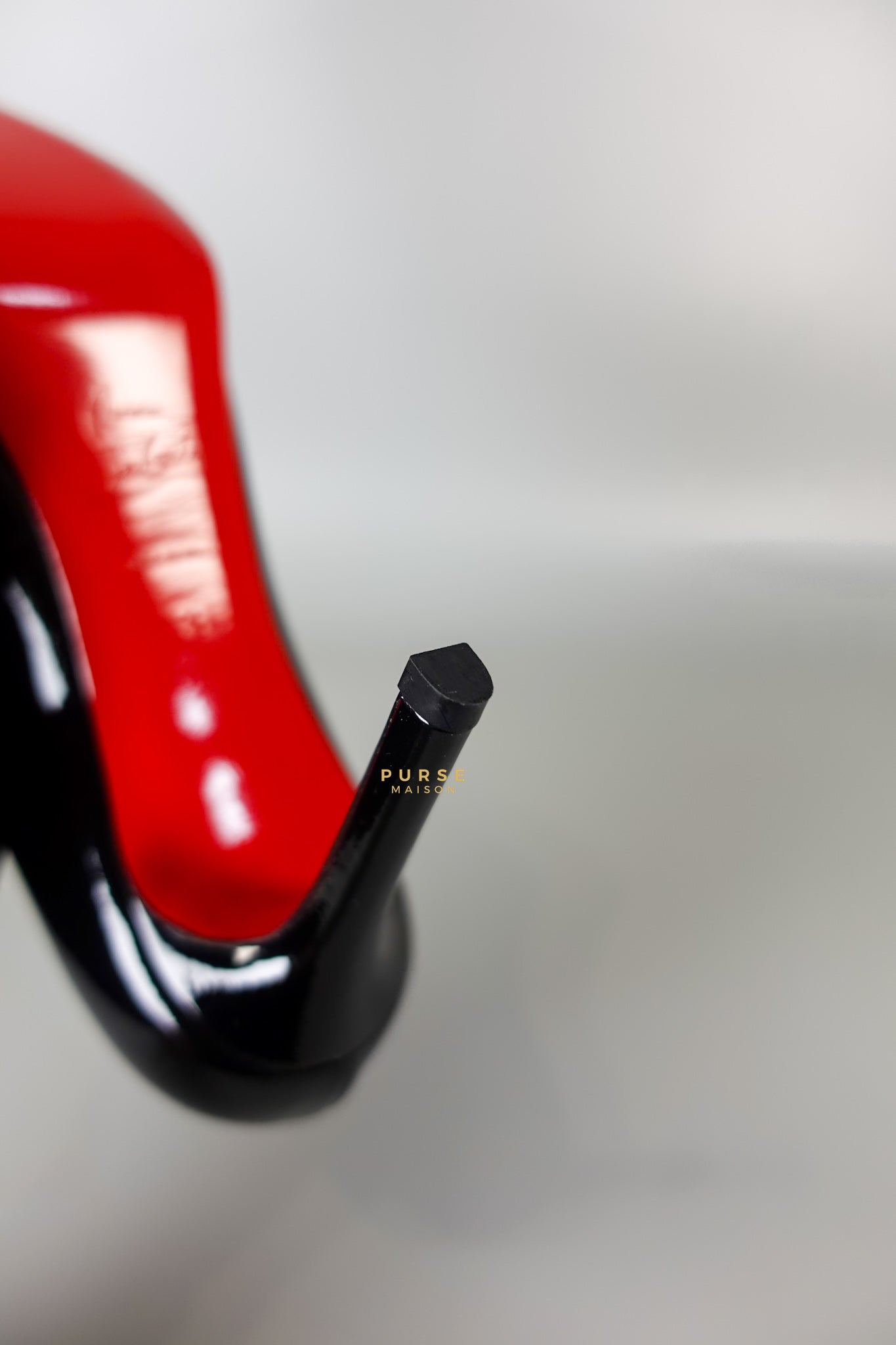 Black Patent Leather Platform Pumps Heels (Size 36EU 23cm) | Purse Maison Luxury Bags Shop