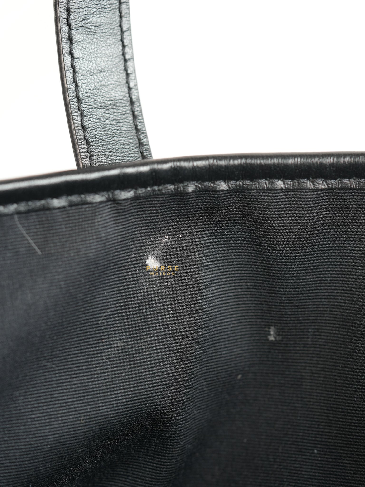 Black Raffia and Leather Teddy Drawstring Tote Bag | Purse Maison Luxury Bags Shop