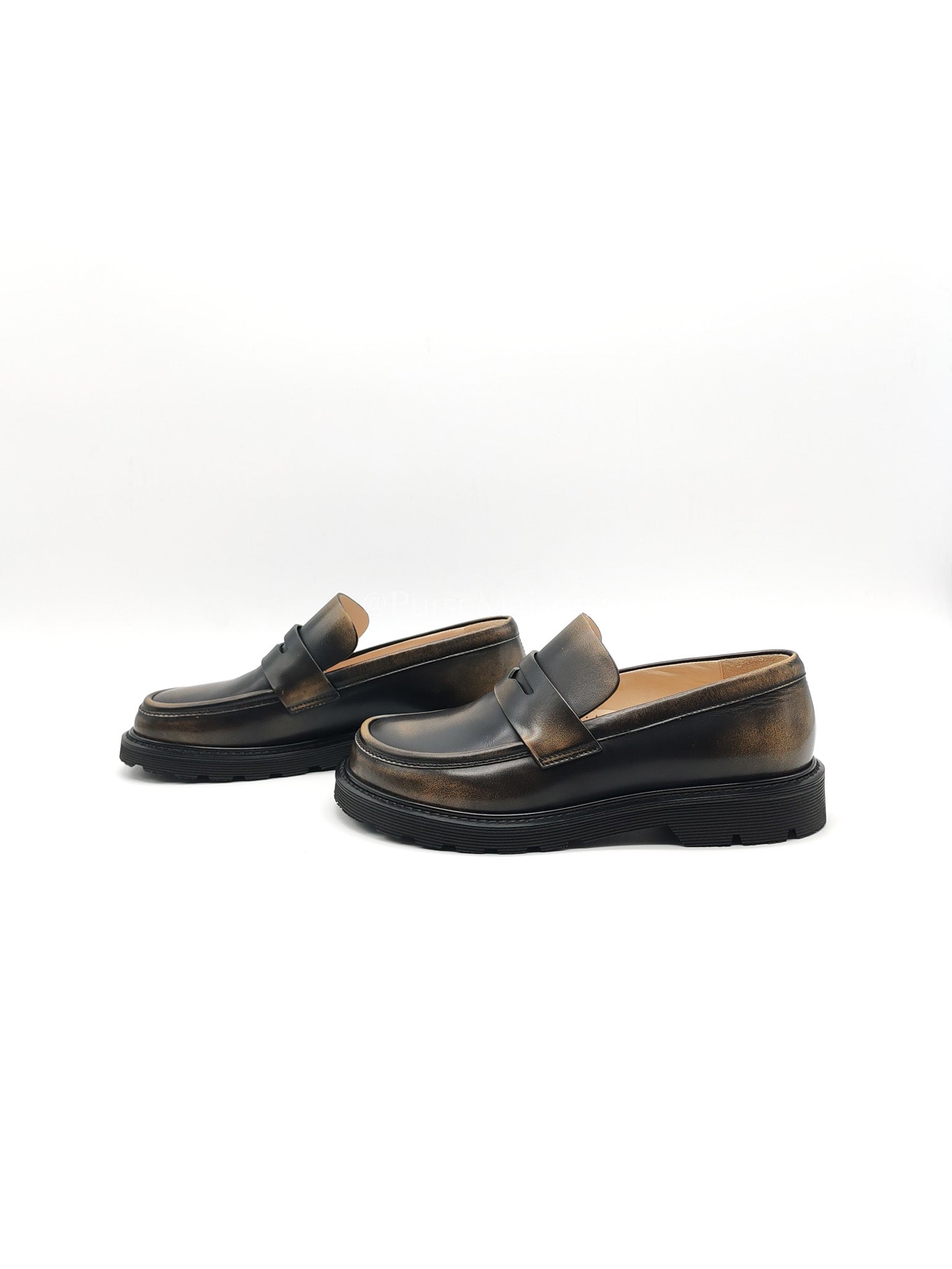 Blaze Leather Loafer Size (7 US/37 EU/23.5 cm) | Purse Maison Luxury Bags Shop