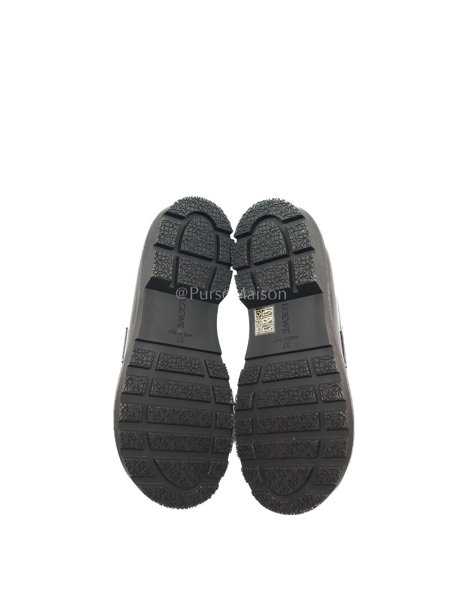 Blaze Leather Loafer Size (7 US/37 EU/23.5 cm) | Purse Maison Luxury Bags Shop