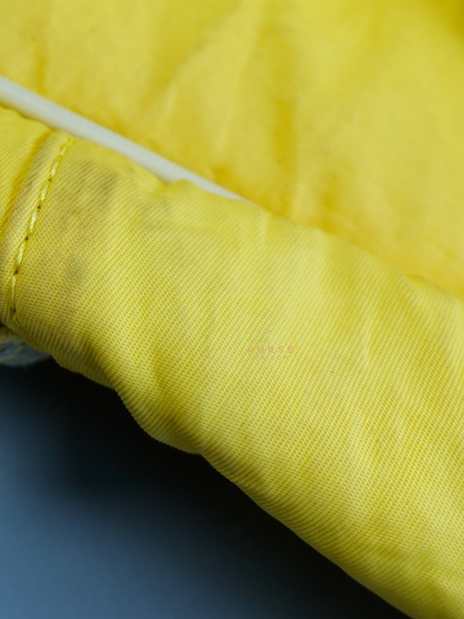 Blind for Love Interlocking GG Logo Yellow Backpack | Purse Maison Luxury Bags Shop