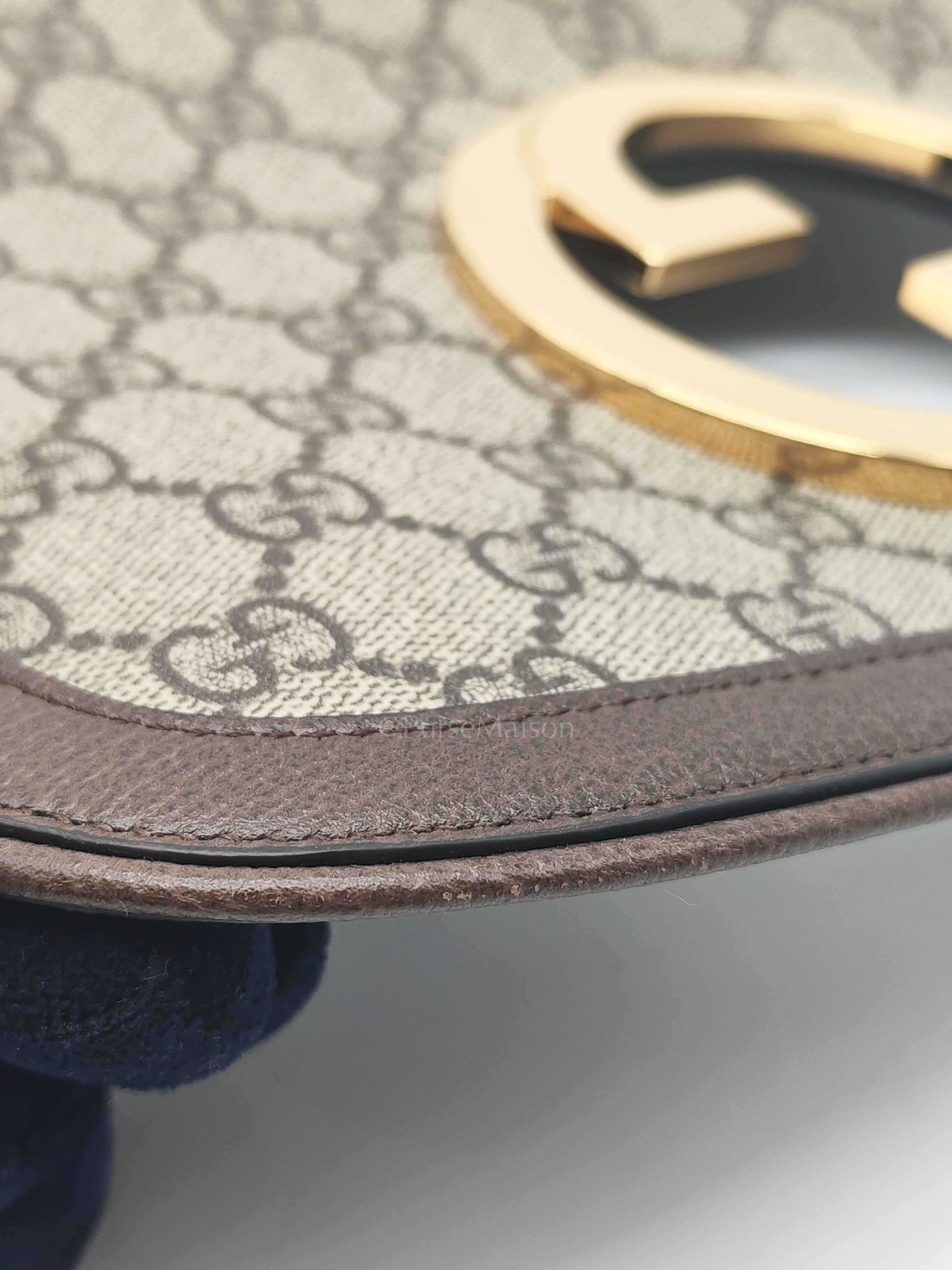 Blondie Shoulder Bag Small in GG Supreme Canvas & Gold Hardware | Purse Maison Luxury Bags Shop