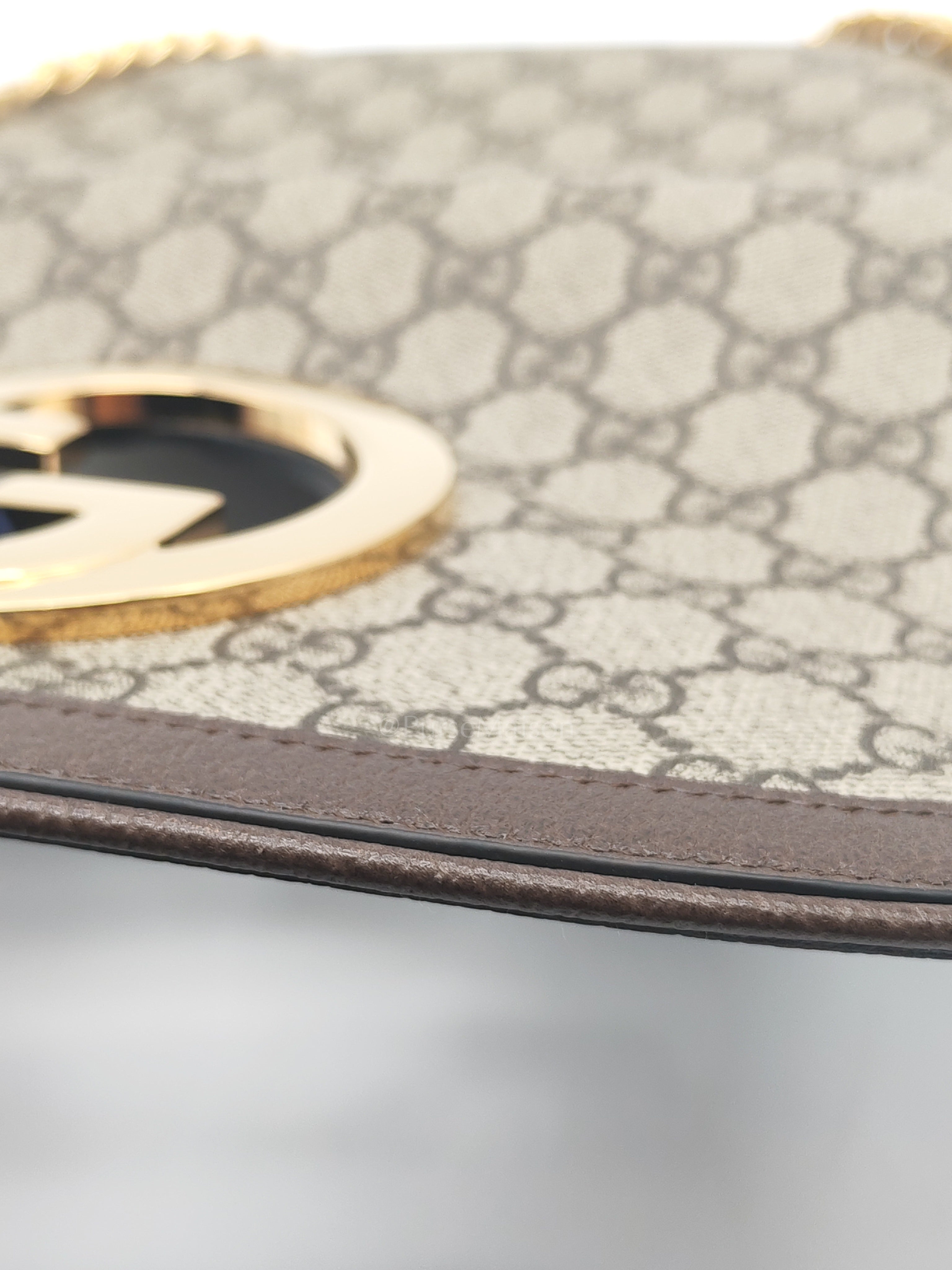 Blondie Shoulder Bag Small in GG Supreme Canvas & Gold Hardware | Purse Maison Luxury Bags Shop