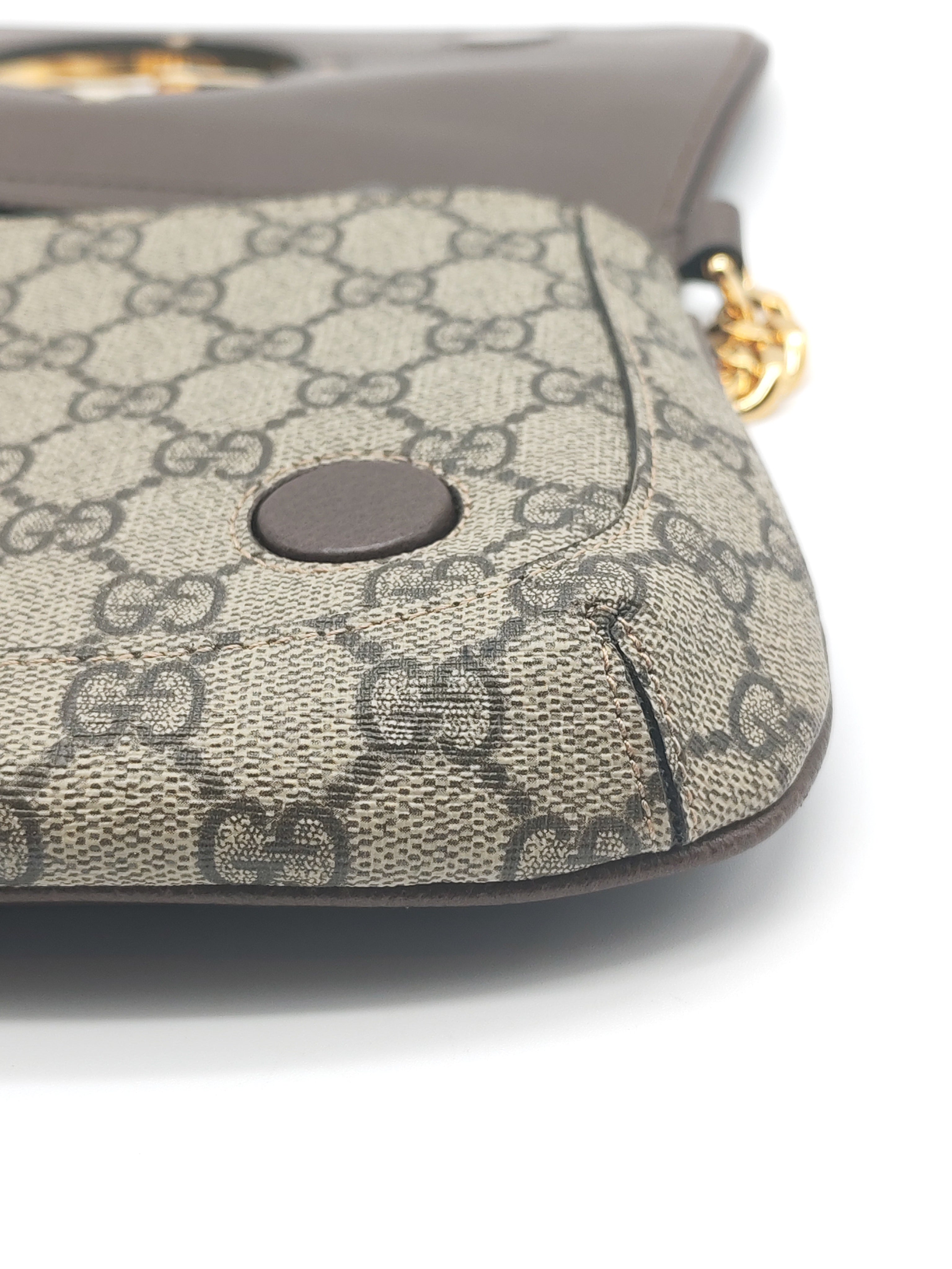 Blondie Shoulder Bag Small in GG Supreme Canvas & Gold Hardware | Purse Maison Luxury Bags Shop