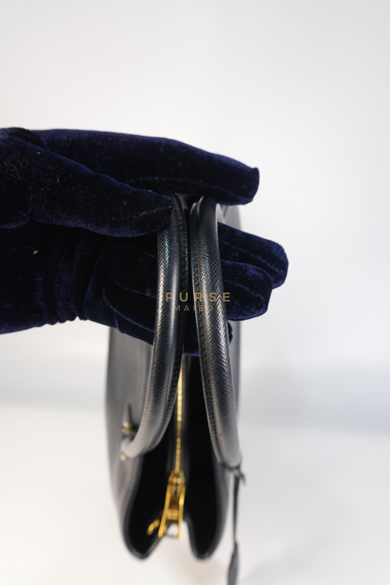 BN1874 Galleria Single Zip Tote Bag Medium in Black Saffiano Leather Lux | Purse Maison Luxury Bags Shop