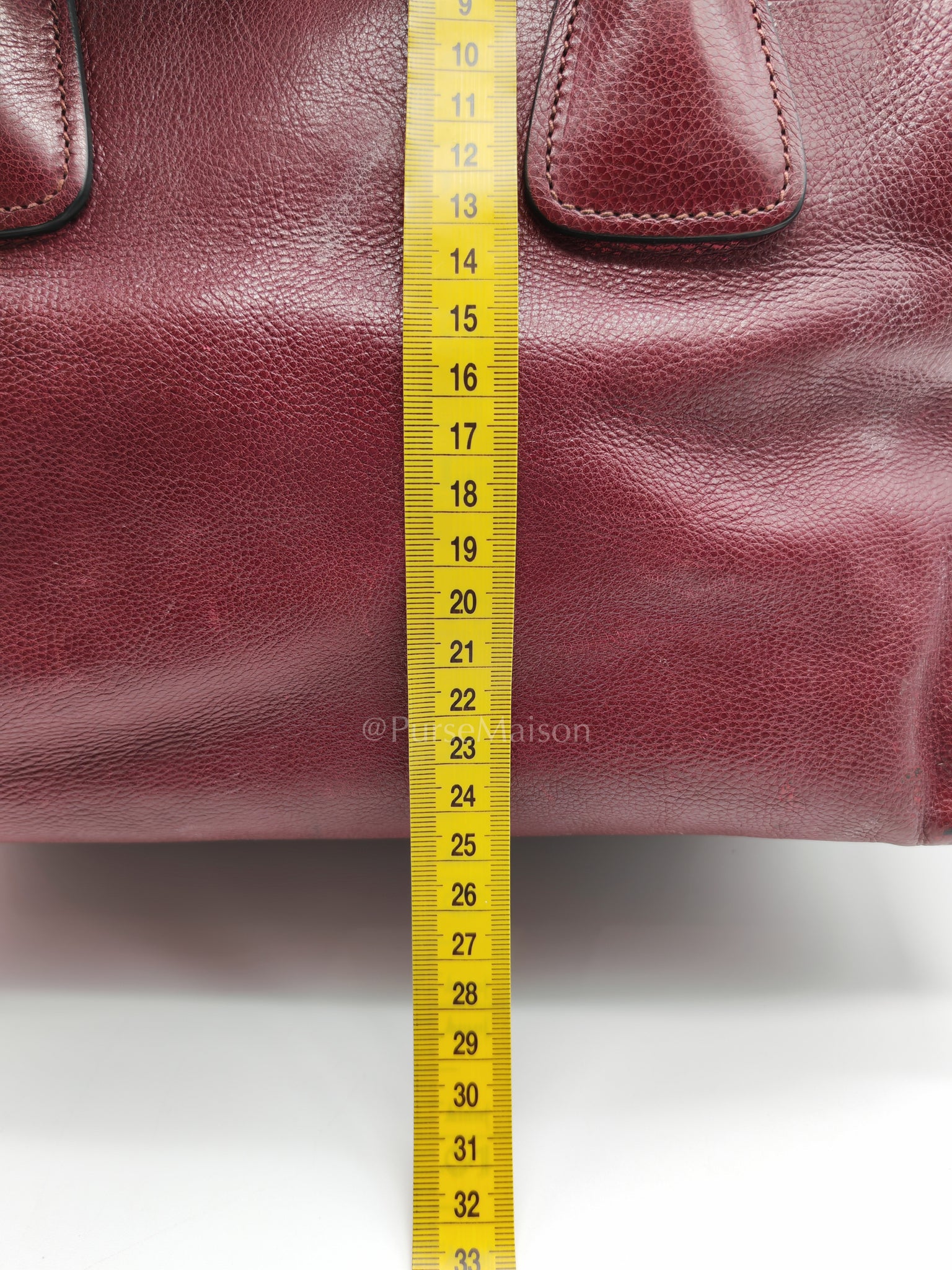 BN2619 Twin Pocket Double Handle Tote Bag in Ametista Glace Calfskin Leather | Purse Maison Luxury Bags Shop