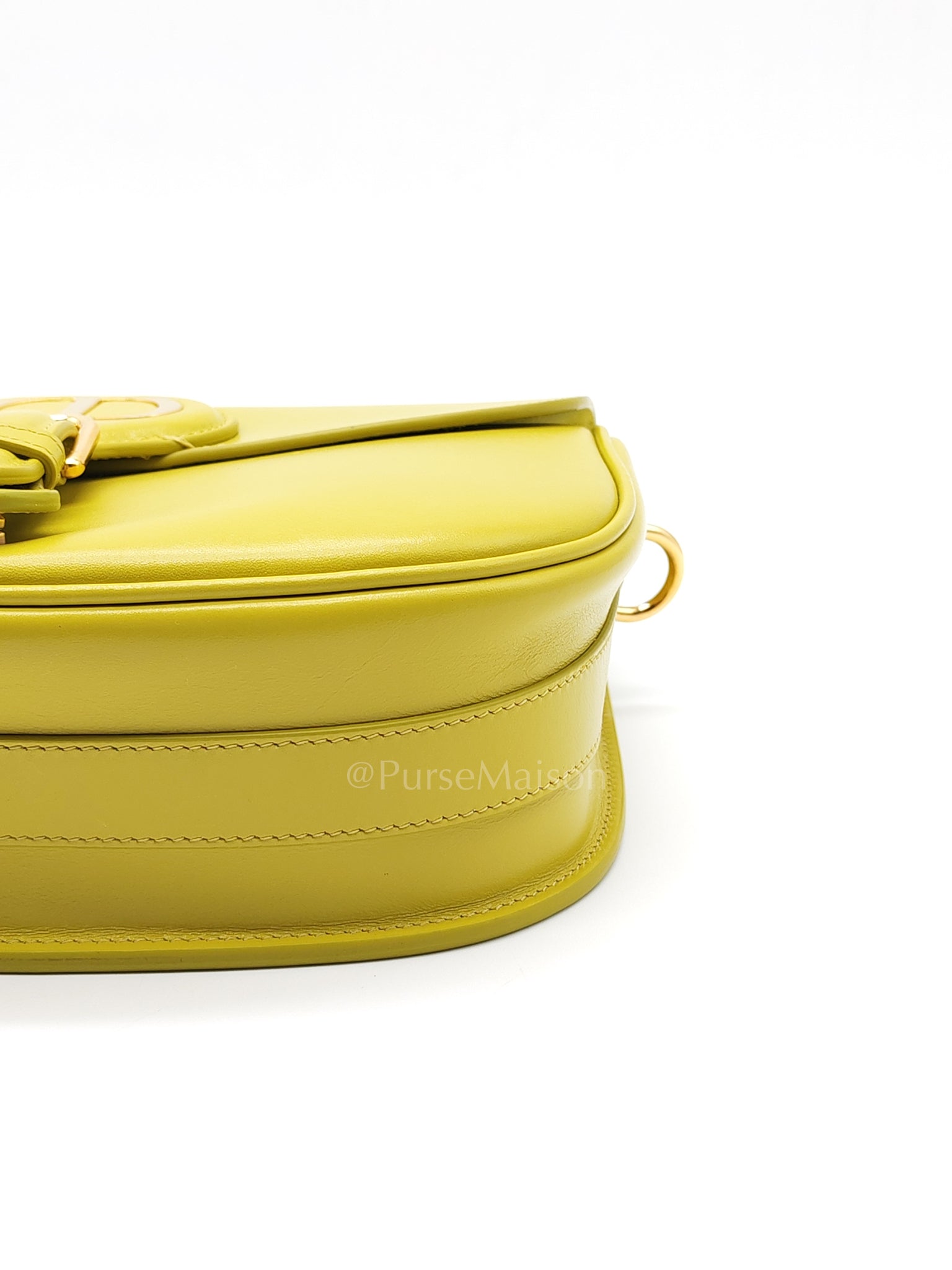 Bobby Avocado in Medium Smooth Calfskin Leather Crossbody Bag | Purse Maison Luxury Bags Shop