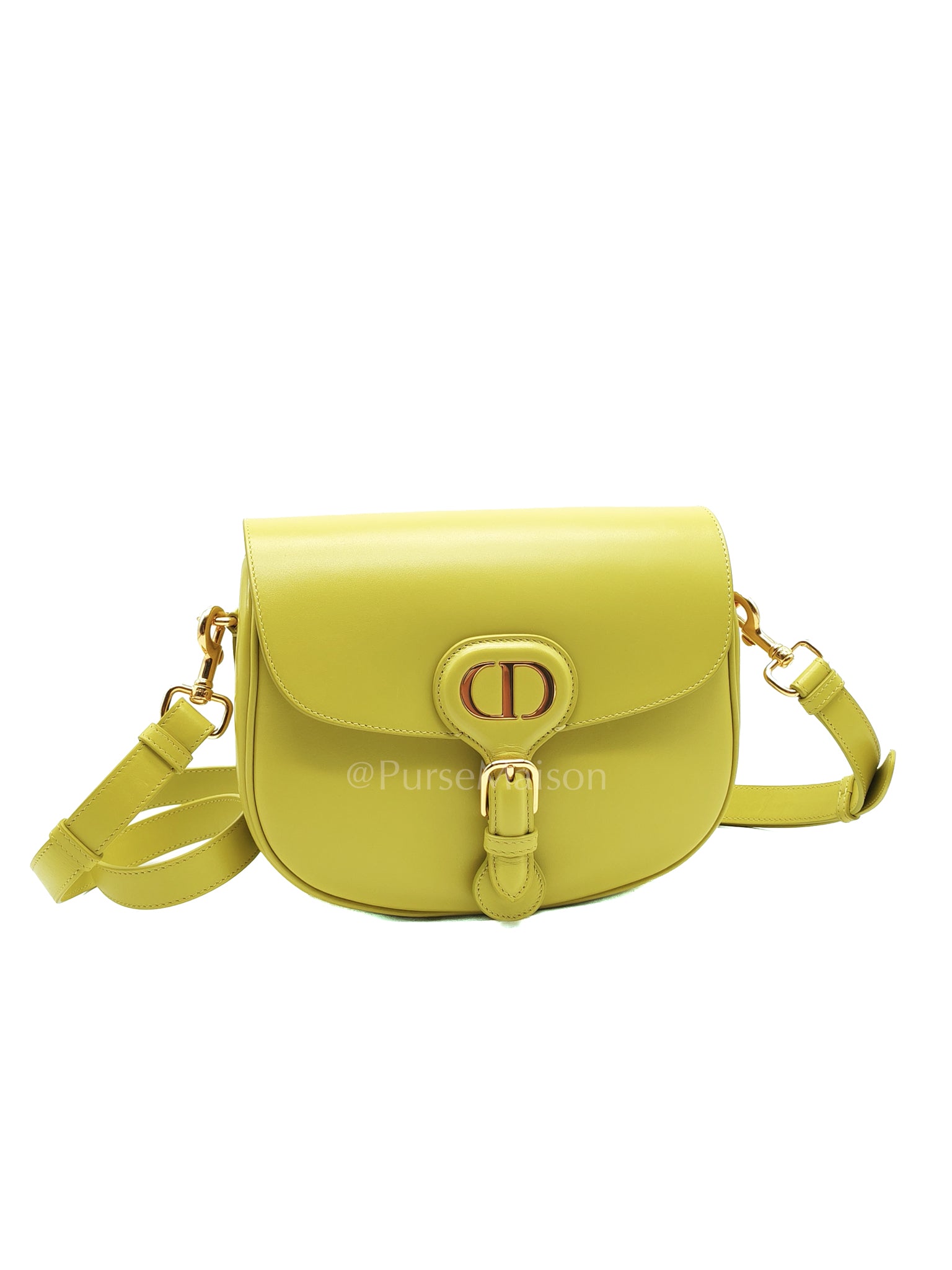 Bobby Avocado in Medium Smooth Calfskin Leather Crossbody Bag | Purse Maison Luxury Bags Shop