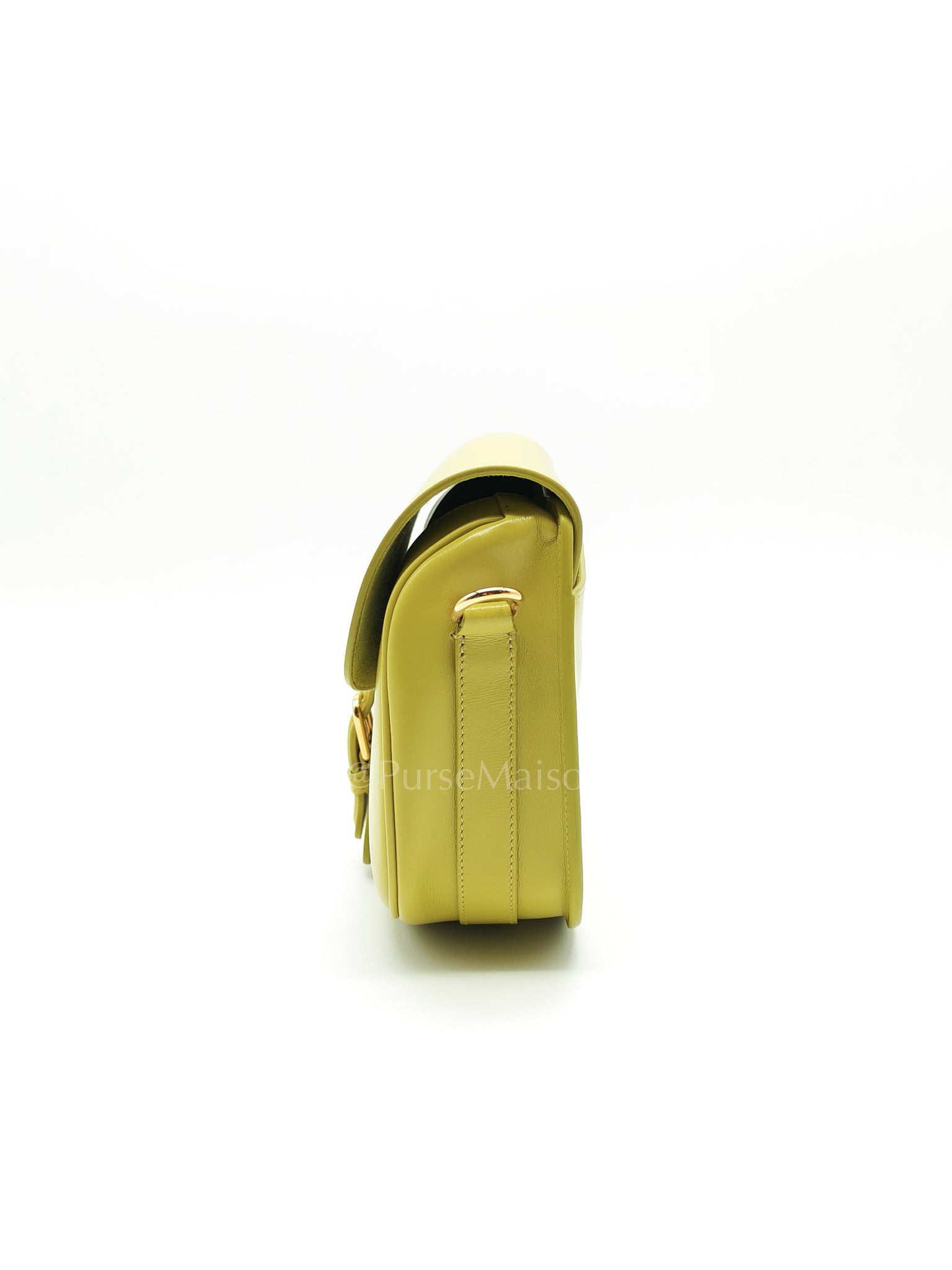 Bobby Avocado in Medium Smooth Calfskin Leather Crossbody Bag | Purse Maison Luxury Bags Shop