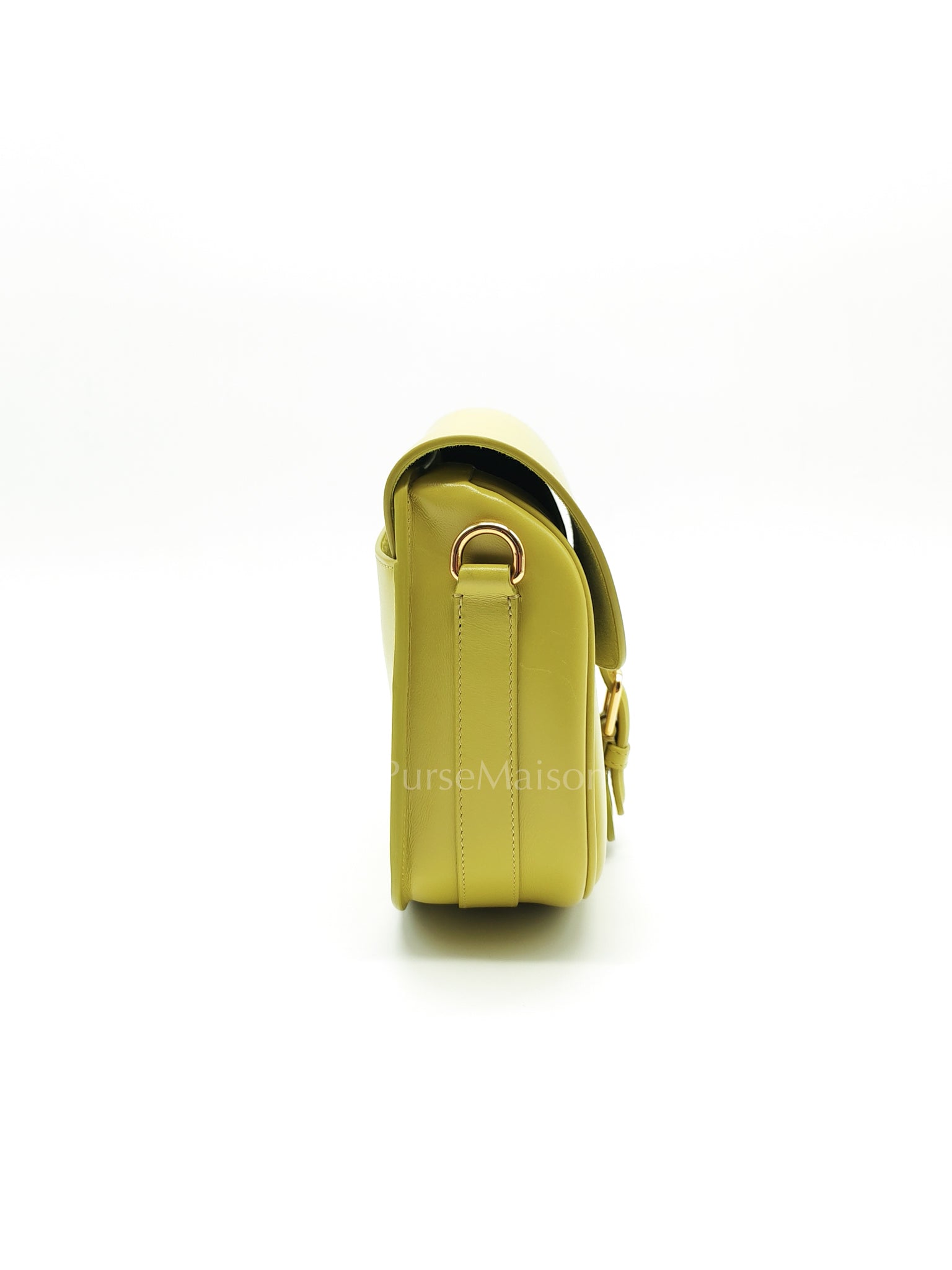 Bobby Avocado in Medium Smooth Calfskin Leather Crossbody Bag | Purse Maison Luxury Bags Shop