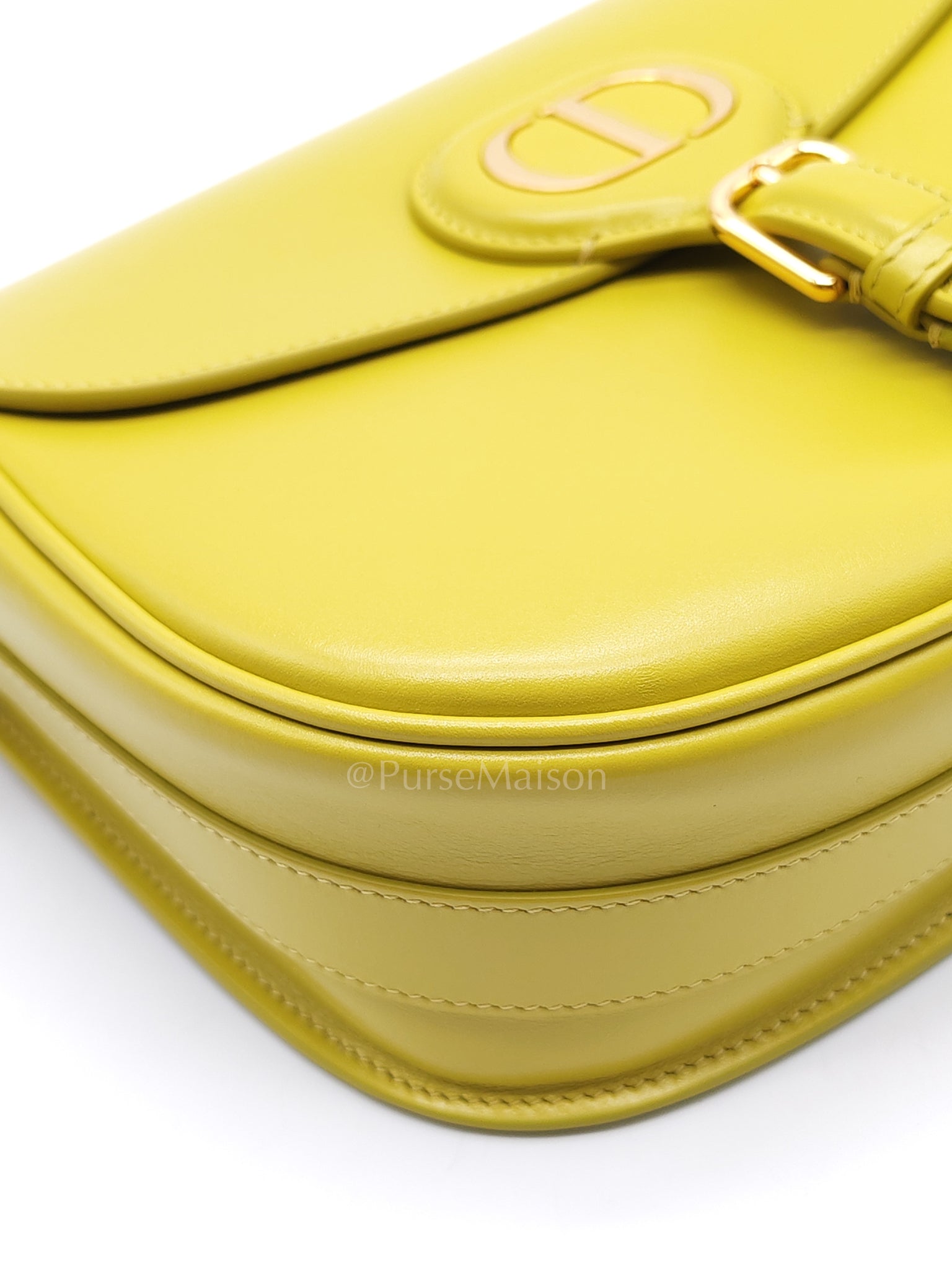Bobby Avocado in Medium Smooth Calfskin Leather Crossbody Bag | Purse Maison Luxury Bags Shop