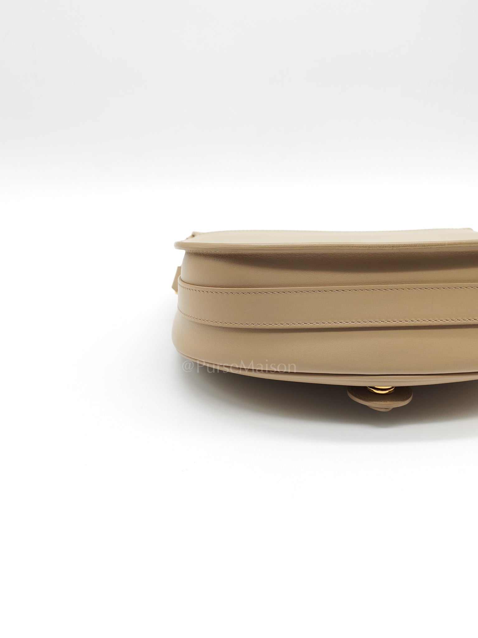 Bobby Medium in Beige Smooth Calfskin Leather Crossbody Bag | Purse Maison Luxury Bags Shop