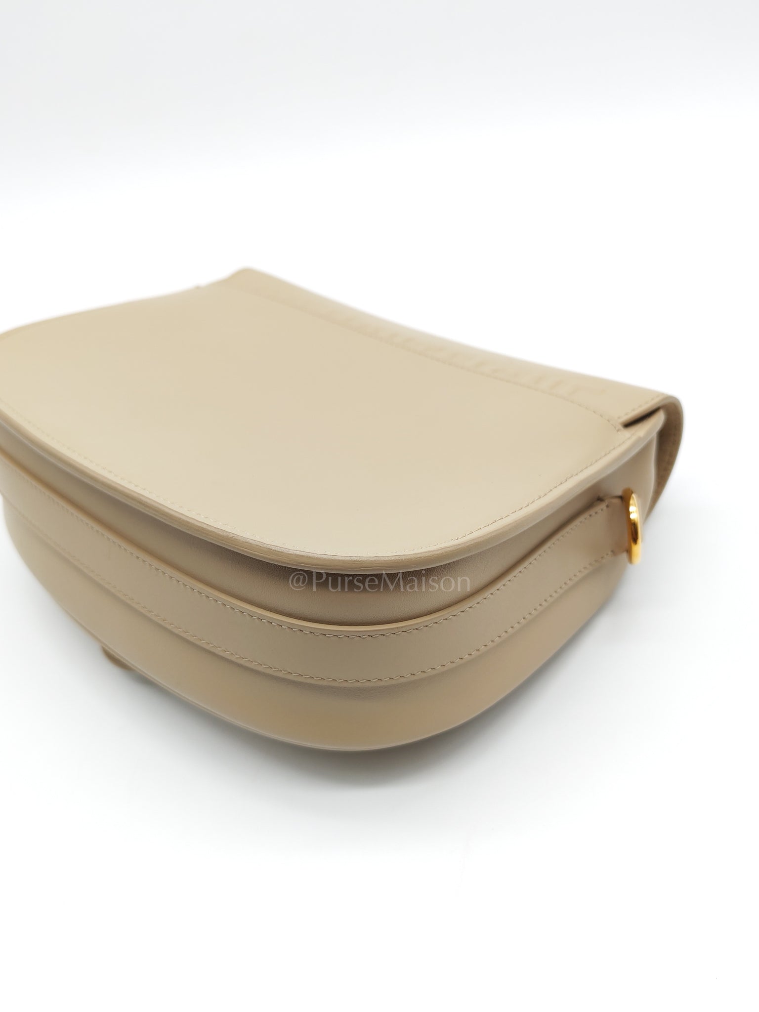 Bobby Medium in Beige Smooth Calfskin Leather Crossbody Bag | Purse Maison Luxury Bags Shop