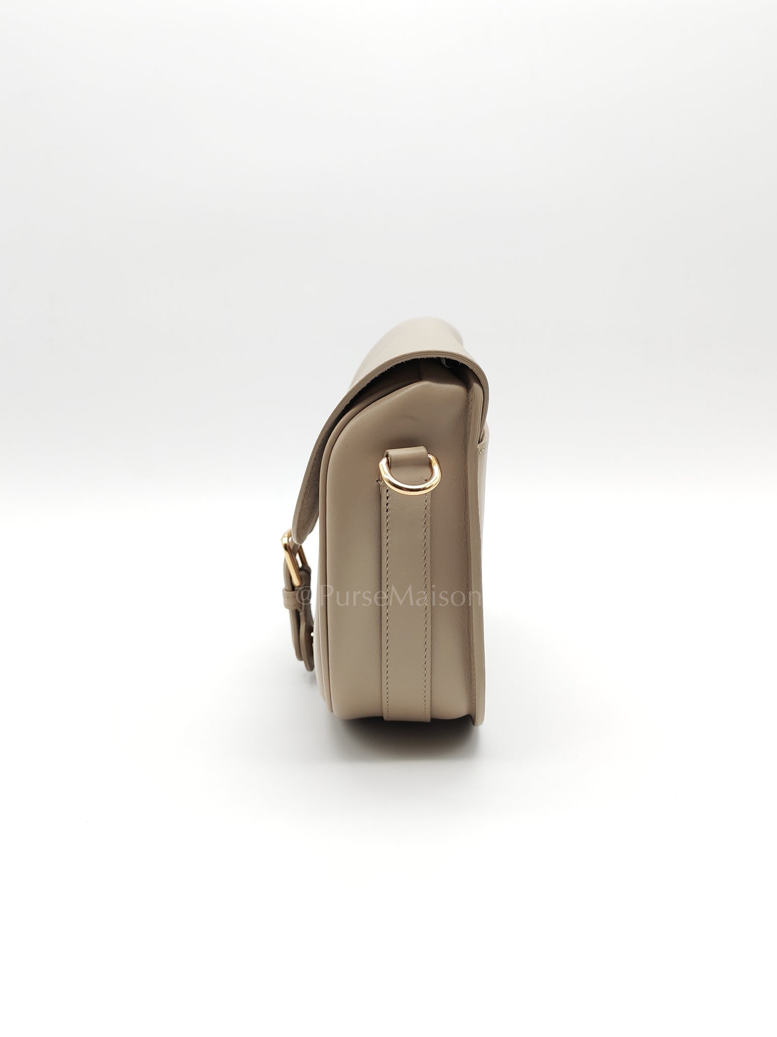 Bobby Medium in Beige Smooth Calfskin Leather Crossbody Bag | Purse Maison Luxury Bags Shop