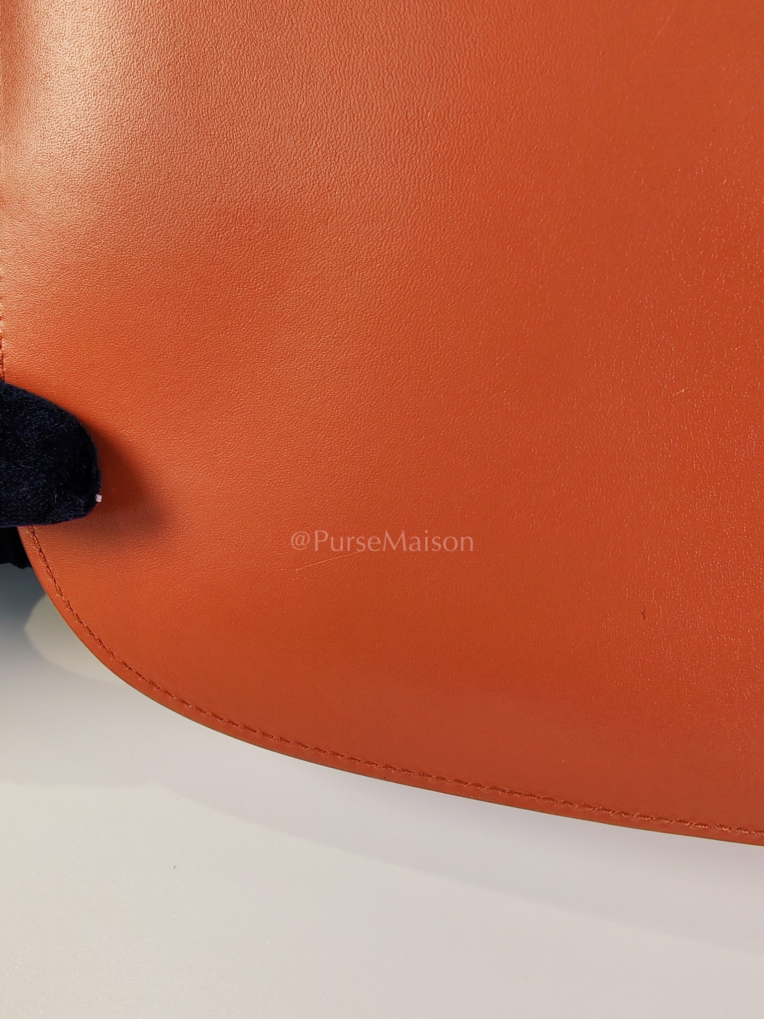 Bobby Medium in Dark Tan Box Calfskin Leather | Purse Maison Luxury Bags Shop