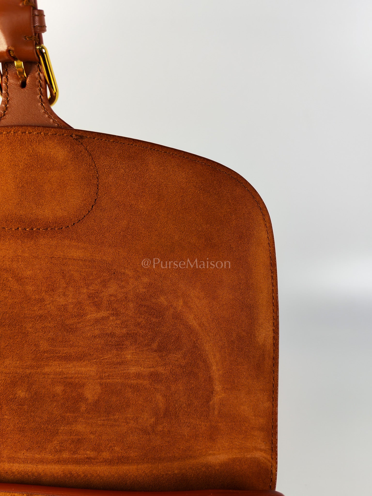 Bobby Medium in Dark Tan Box Calfskin Leather | Purse Maison Luxury Bags Shop