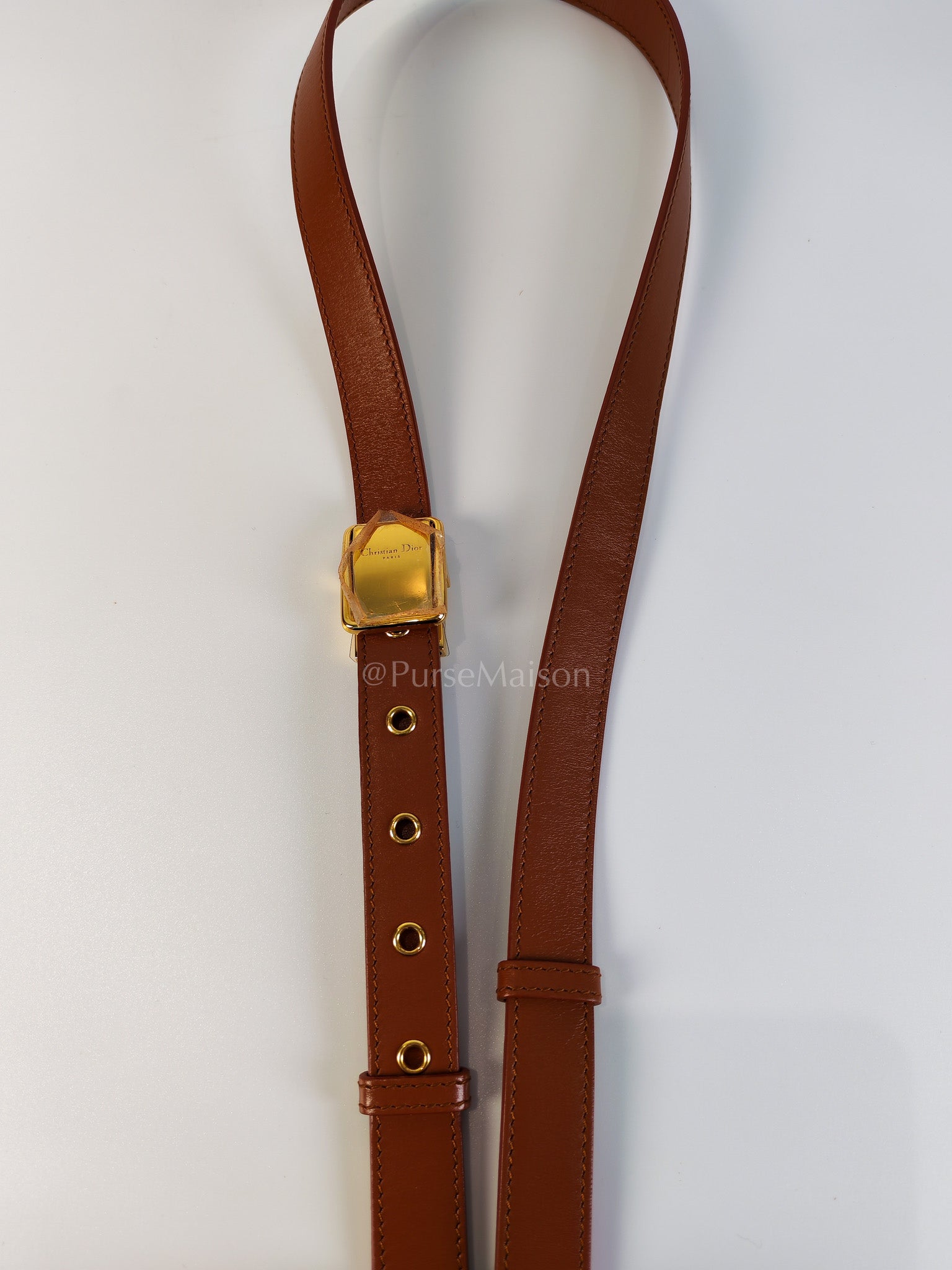 Bobby Medium in Dark Tan Box Calfskin Leather | Purse Maison Luxury Bags Shop