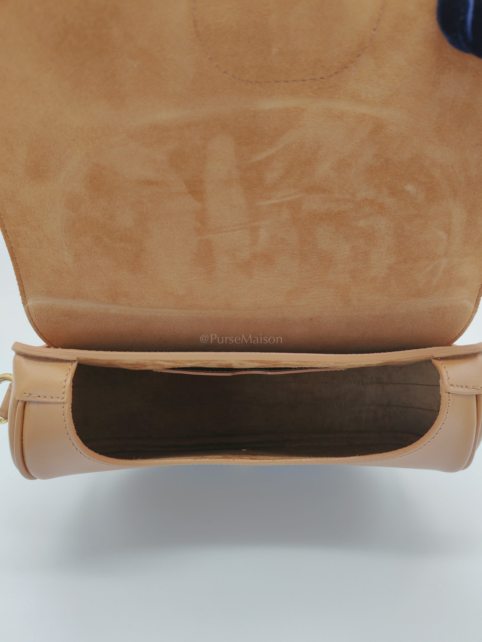 Bobby Medium in Tan Box Calfskin Leather | Purse Maison Luxury Bags Shop