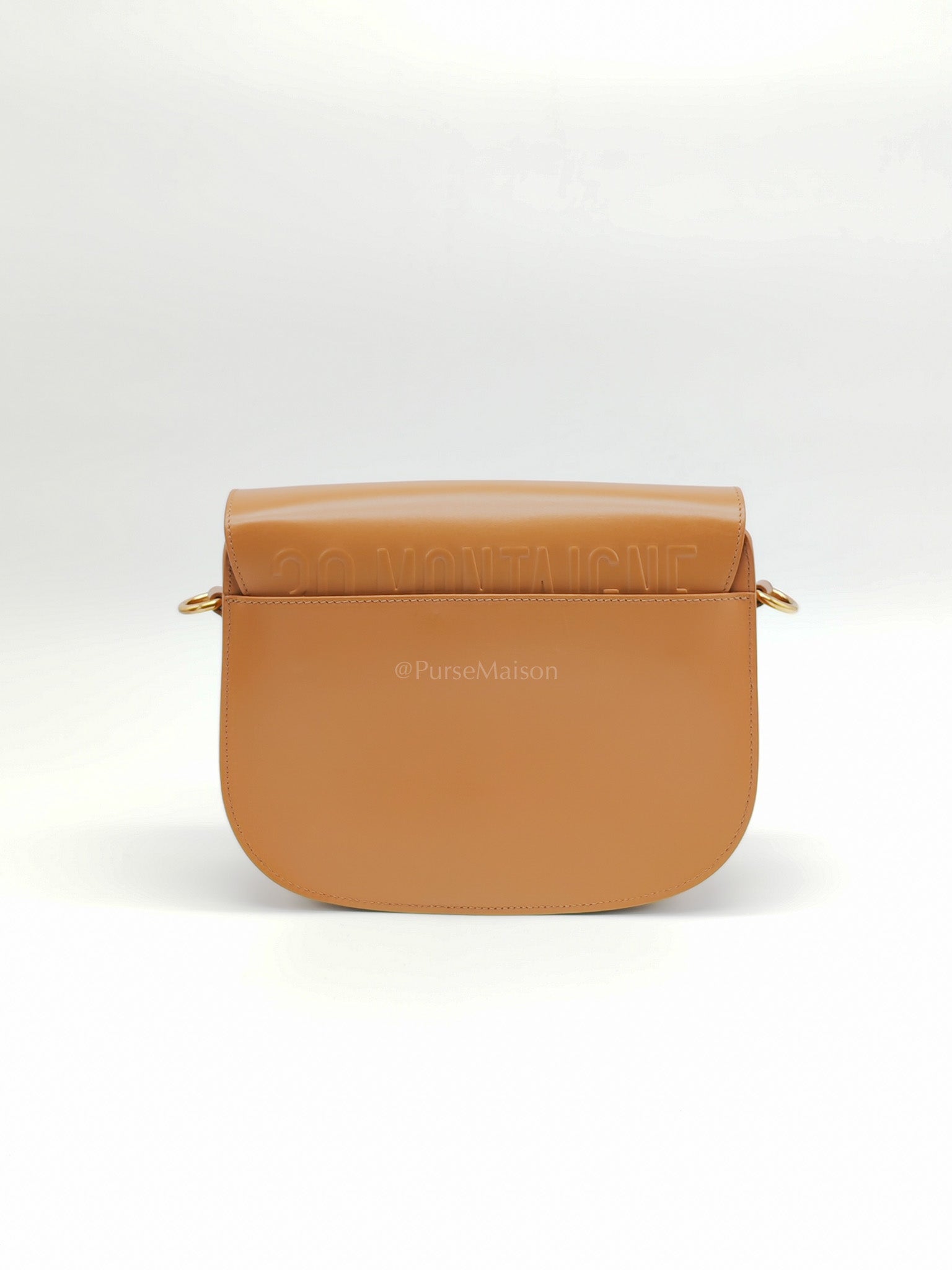 Bobby Medium in Tan Box Calfskin Leather | Purse Maison Luxury Bags Shop