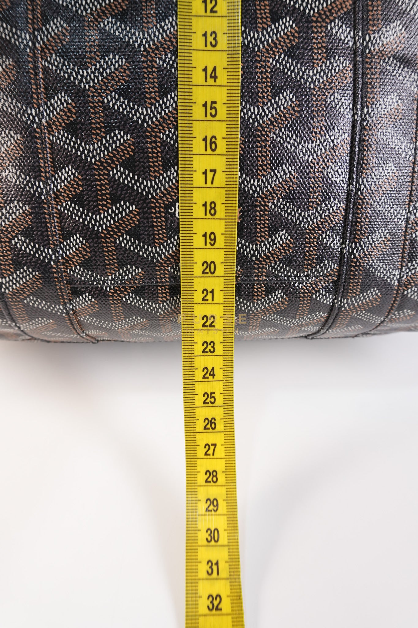 Boeing 30 Travel Bag Coated Canvas Black | Purse Maison Luxury Bags Shop