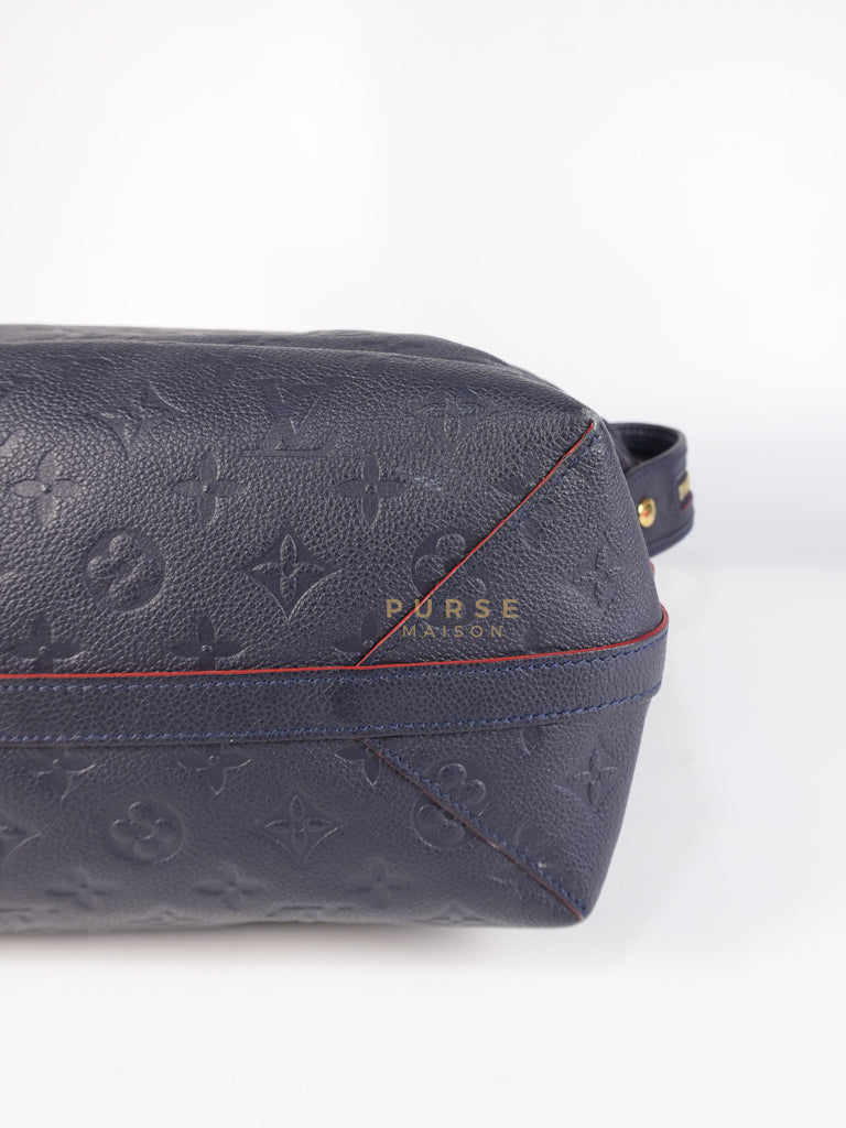 Boetie Bag MM in Marine Rouge Monogram Empreinte Leather (Date code: AR4126) | Purse Maison Luxury Bags Shop