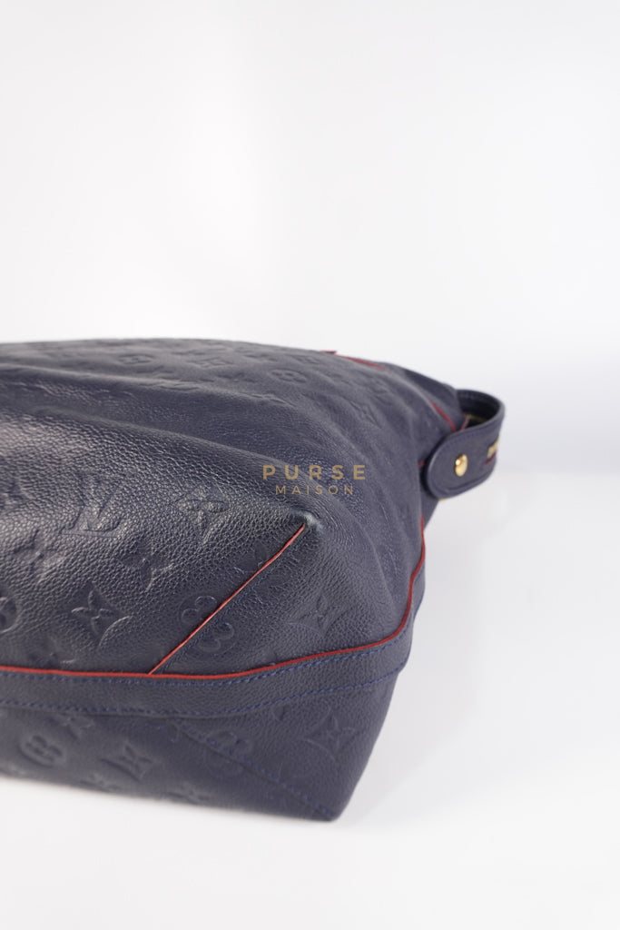 Boetie Bag MM in Marine Rouge Monogram Empreinte Leather (Date code: AR4126) | Purse Maison Luxury Bags Shop